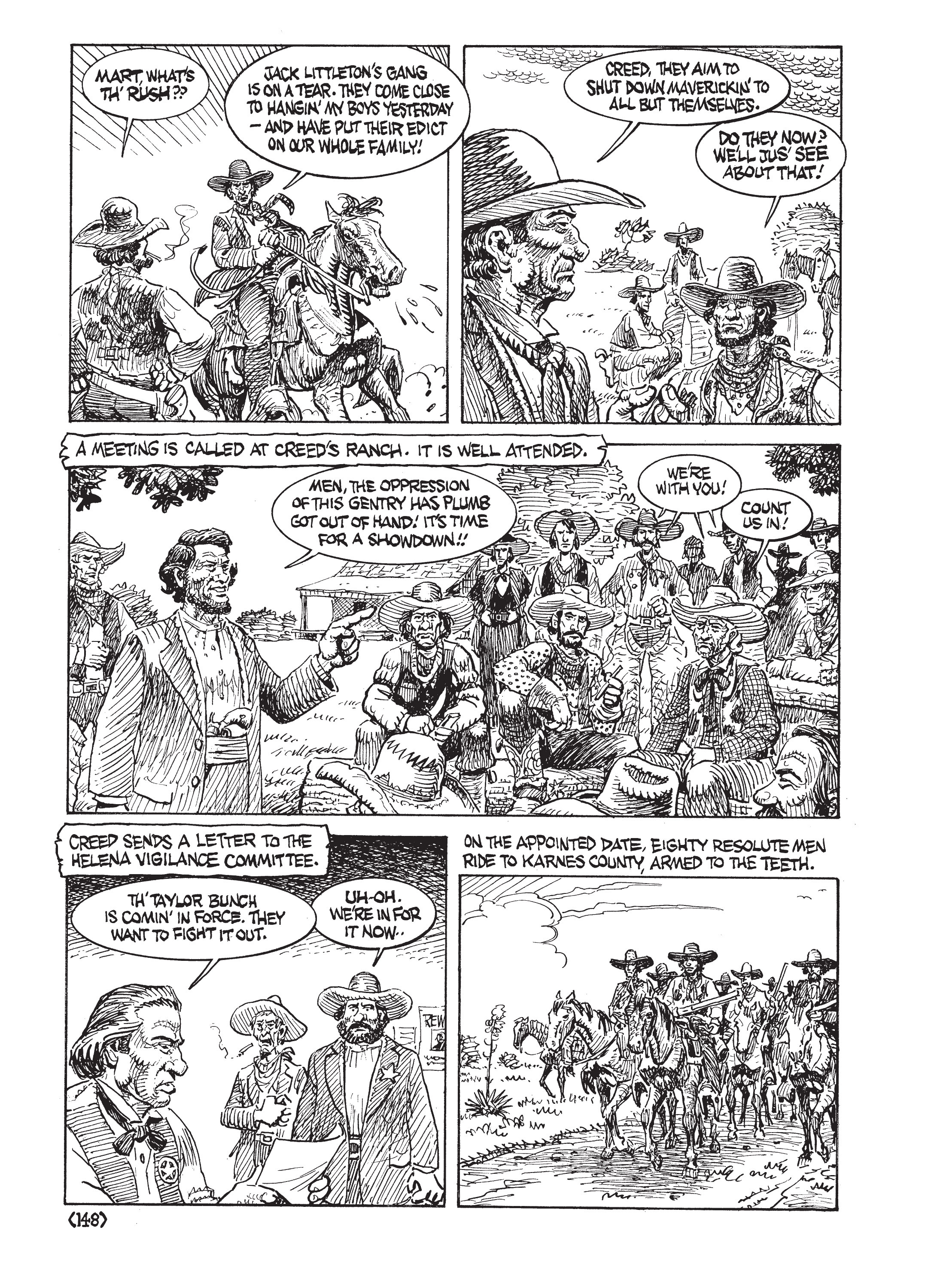 Read online Jack Jackson's American History: Los Tejanos and Lost Cause comic -  Issue # TPB (Part 2) - 49
