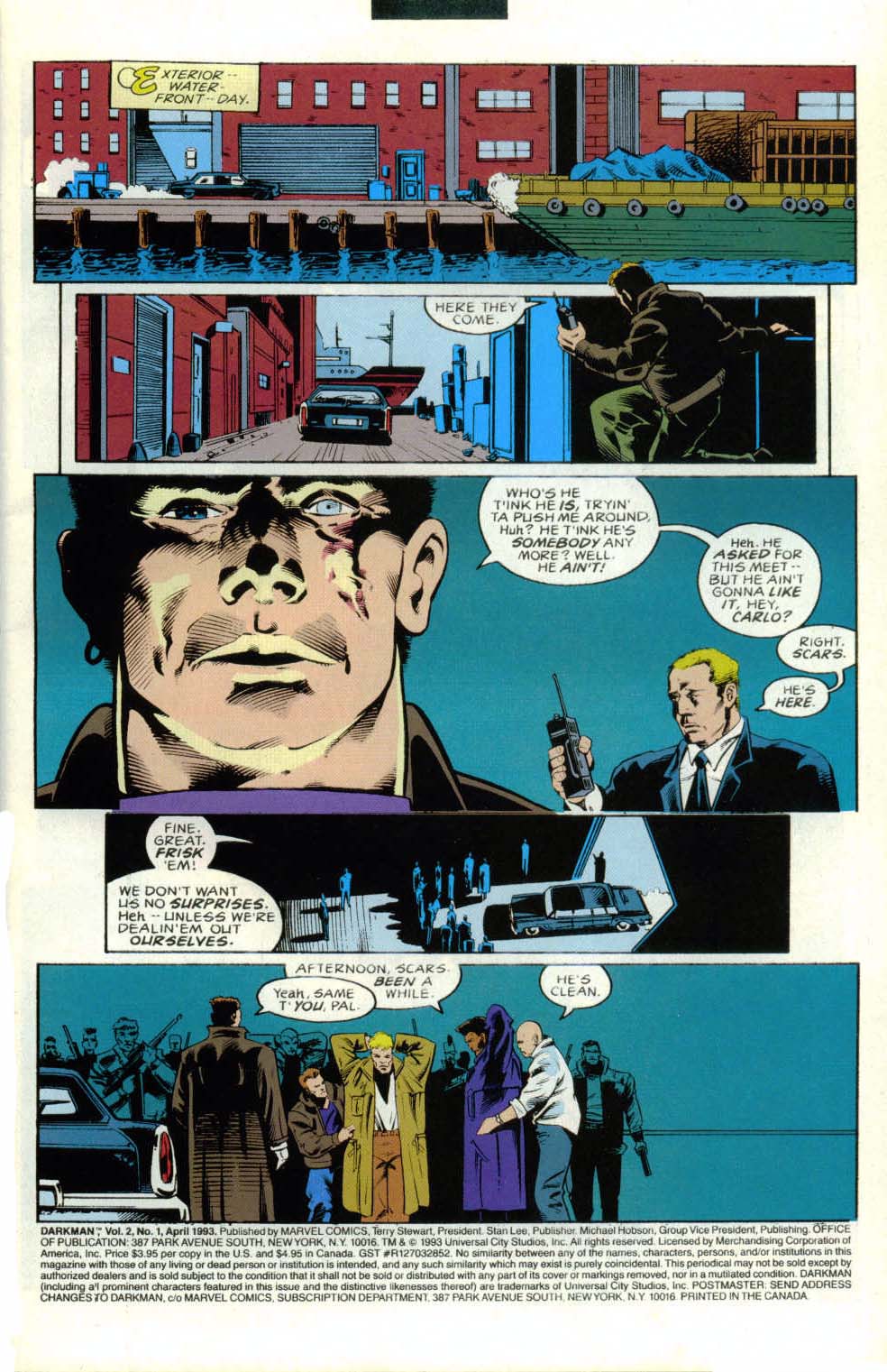 Read online Darkman (1993) comic -  Issue #1 - 2