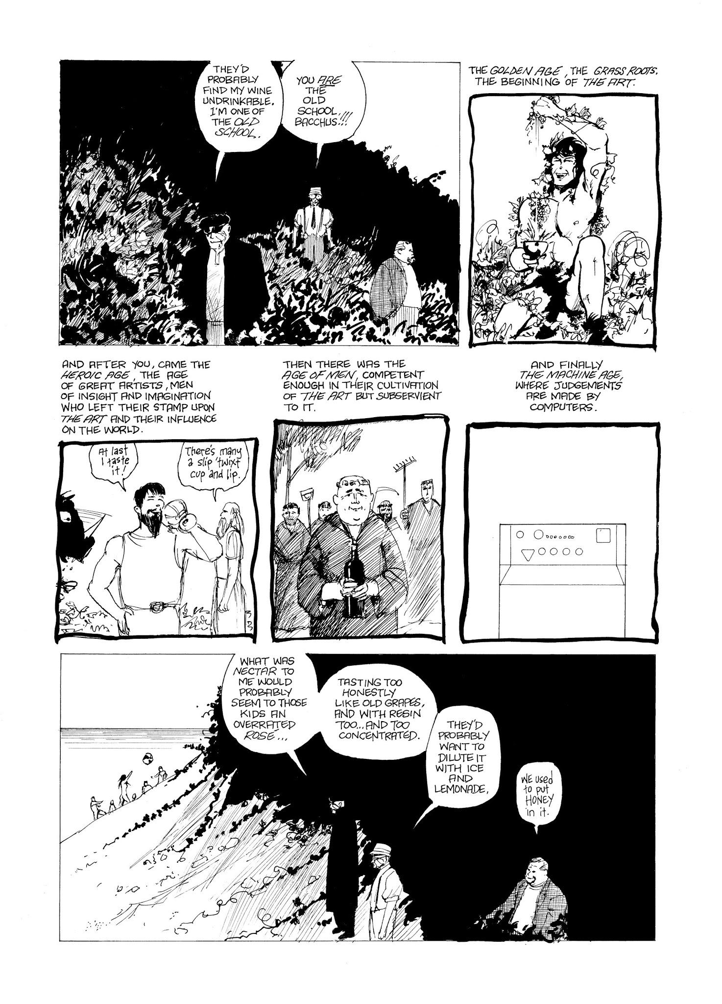 Read online Eddie Campbell's Bacchus comic -  Issue # TPB 2 - 107