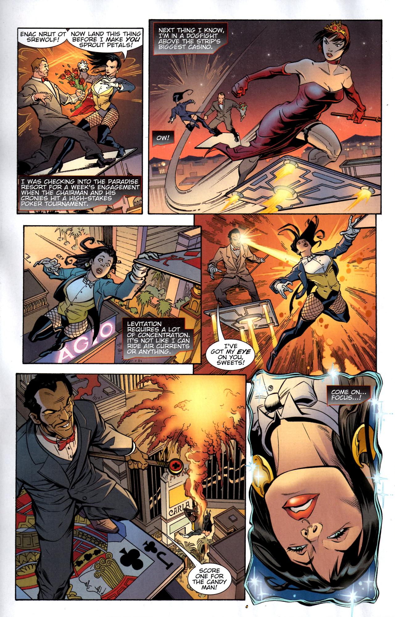 Read online Zatanna (2010) comic -  Issue #4 - 5