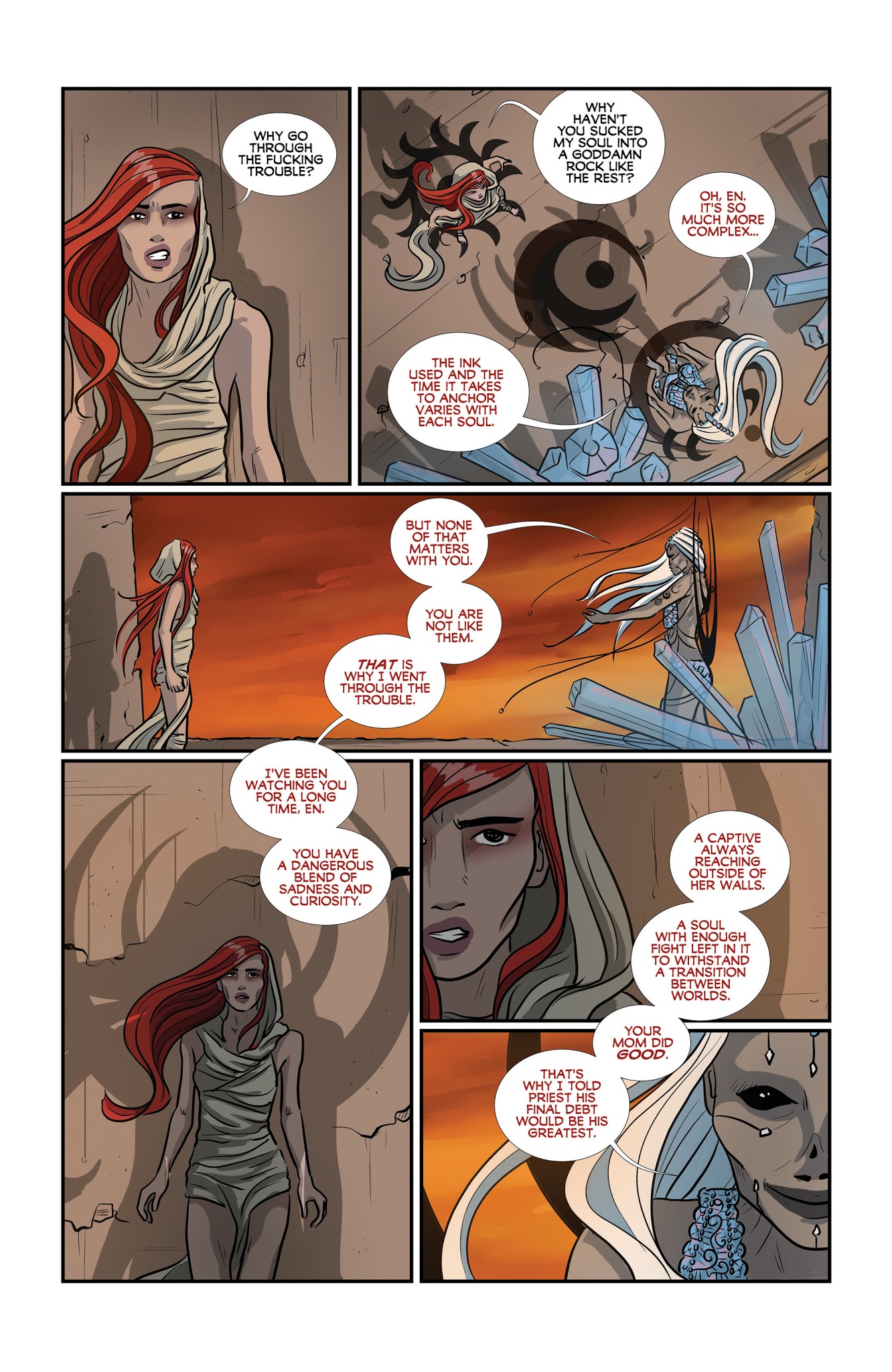 Read online Skin & Earth comic -  Issue #6 - 19