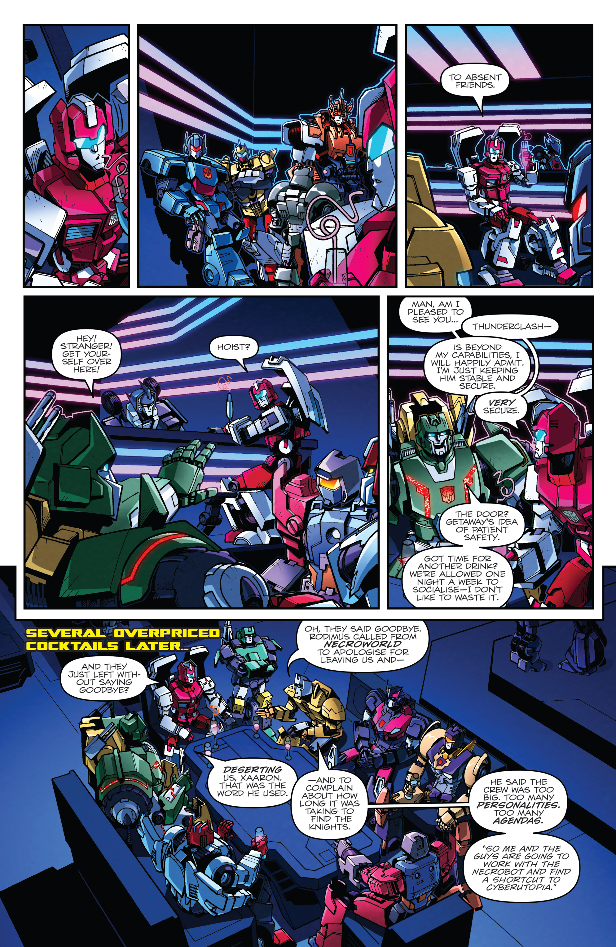 Read online The Transformers: Lost Light comic -  Issue #10 - 12