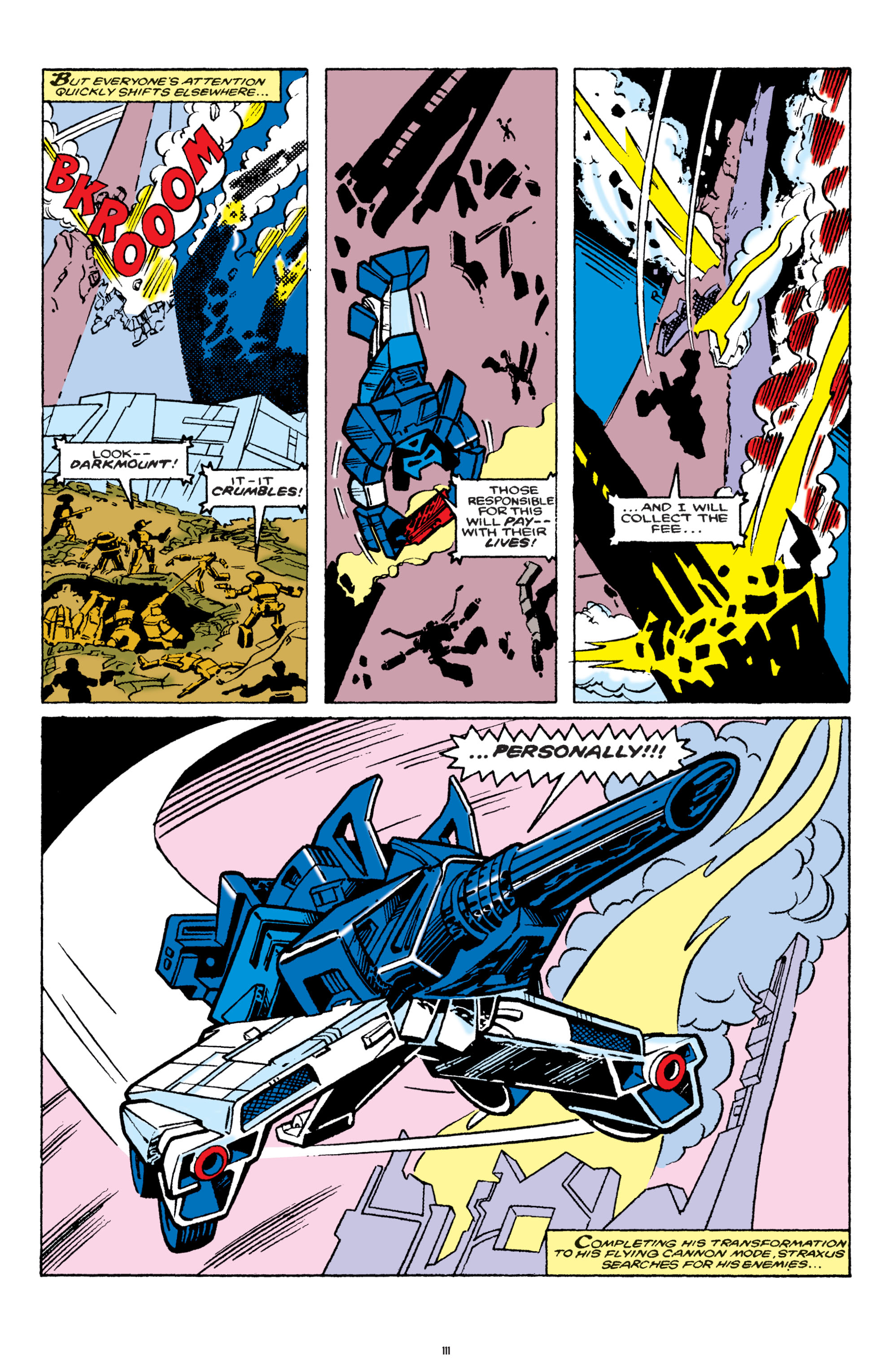 Read online The Transformers Classics comic -  Issue # TPB 2 - 112
