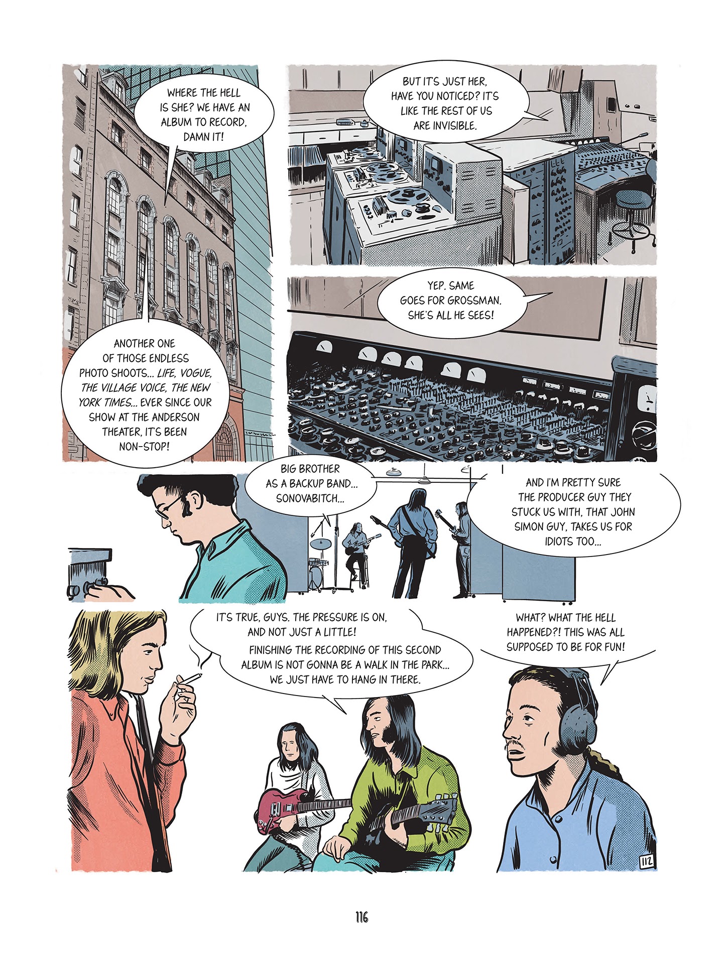 Read online Love Me Please!: The Story of Janis Joplin comic -  Issue # TPB (Part 2) - 12