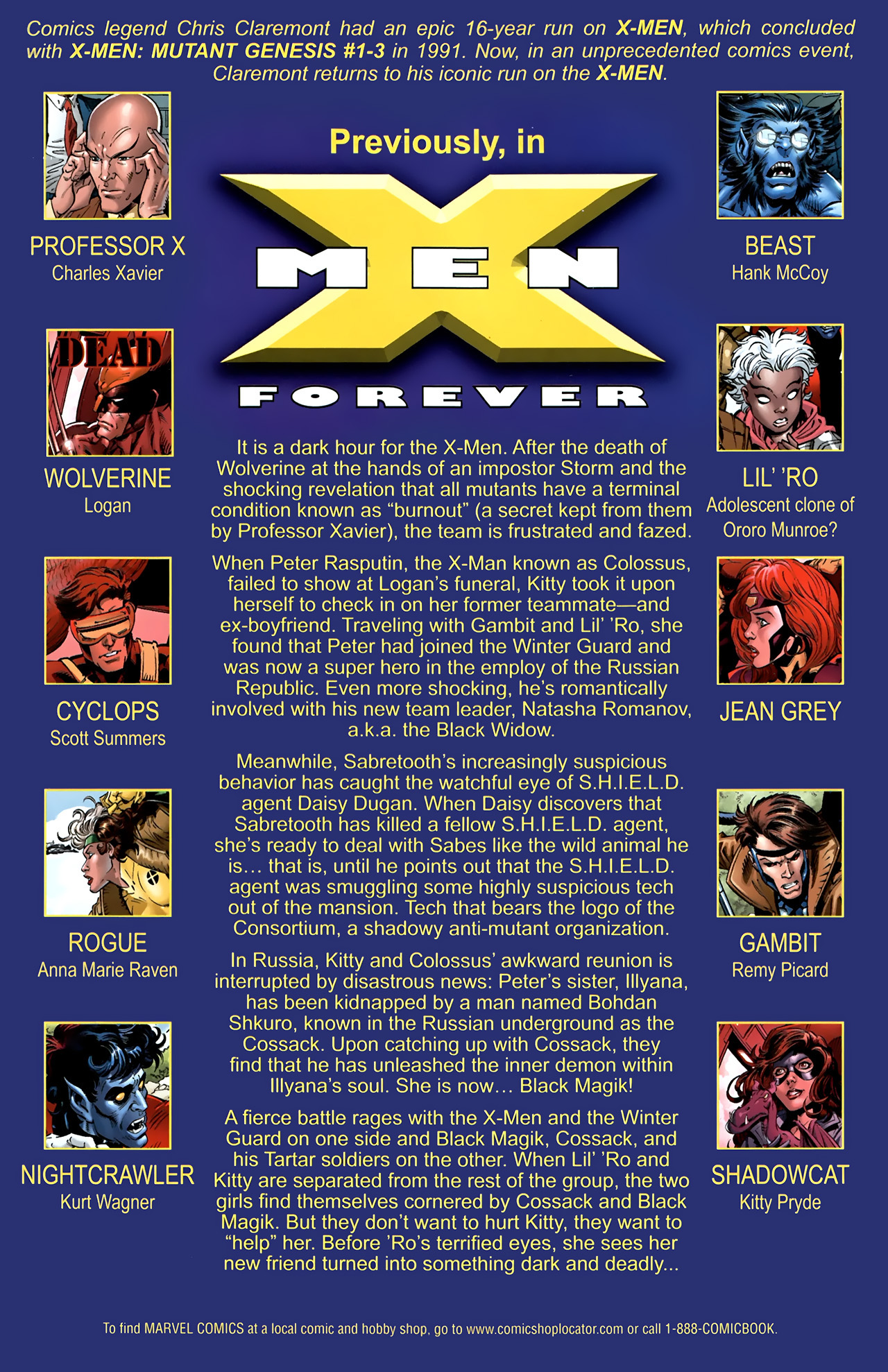 Read online X-Men Forever (2009) comic -  Issue #14 - 2