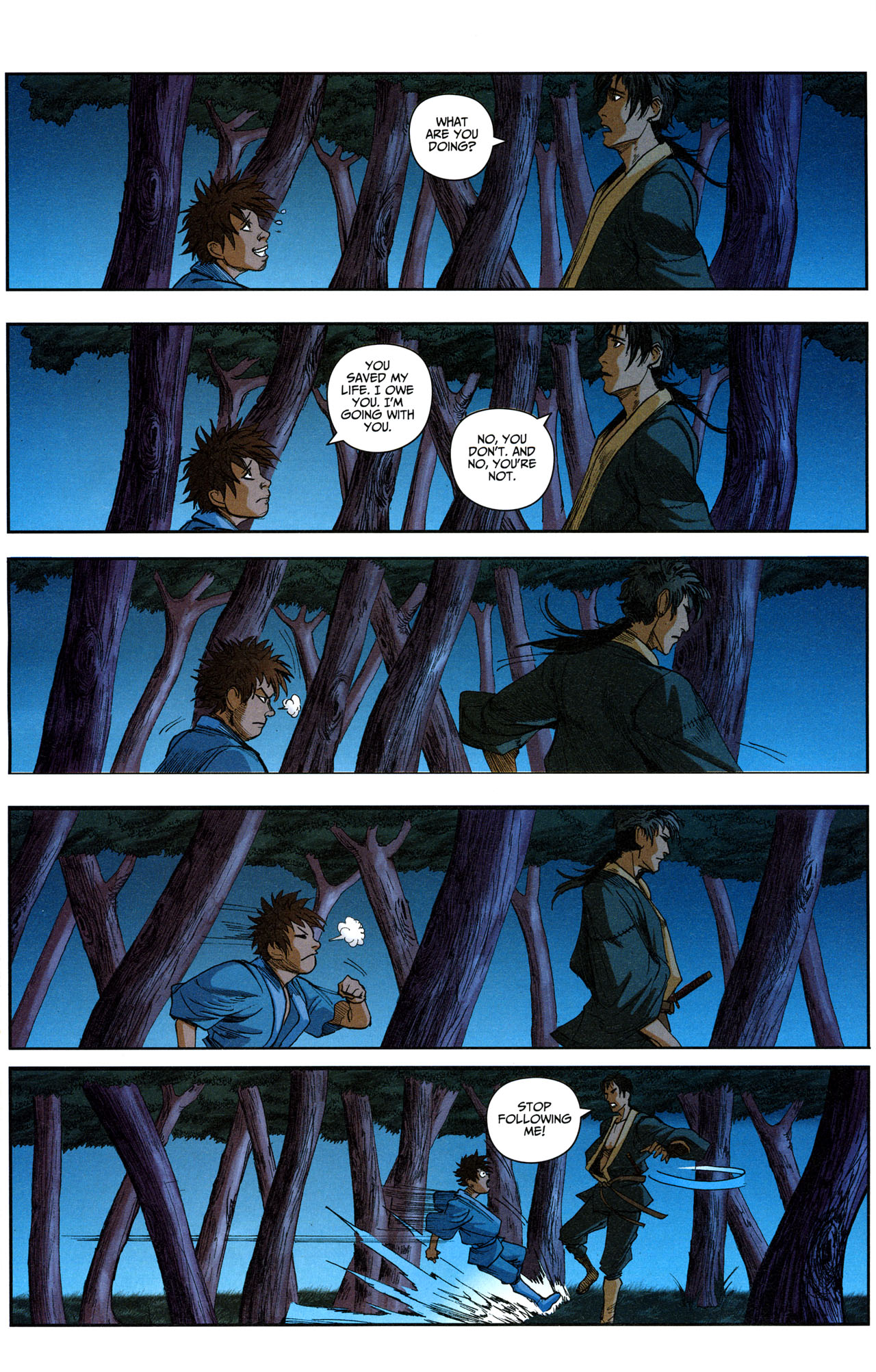 Read online Ninja Scroll comic -  Issue #9 - 10