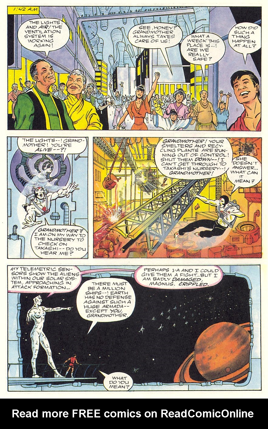 Read online Magnus Robot Fighter (1991) comic -  Issue #7 - 9