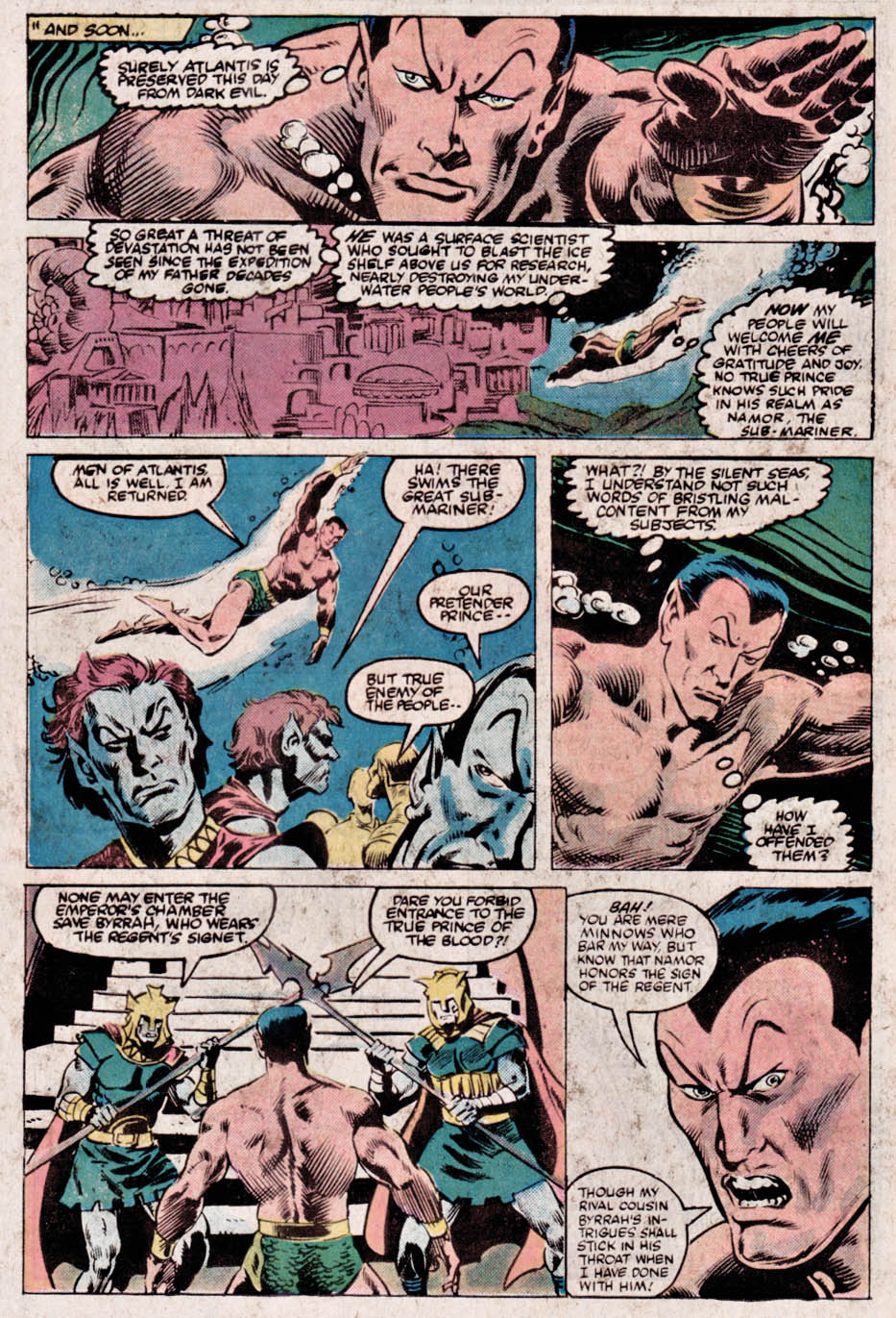 What If? (1977) issue 41 - The Sub-mariner had saved Atlantis from its destiny - Page 11