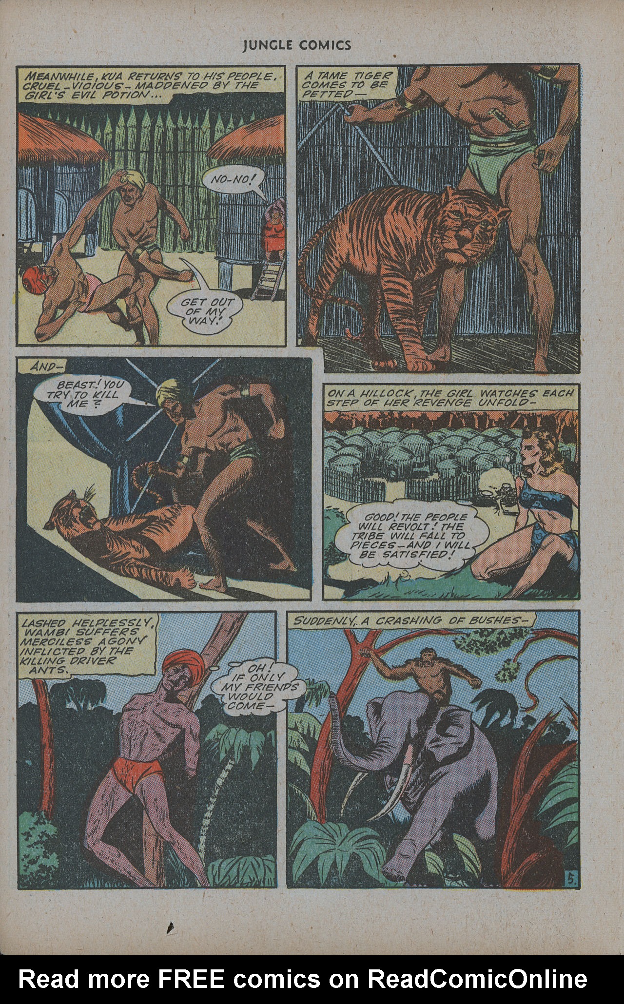 Read online Jungle Comics comic -  Issue #72 - 22