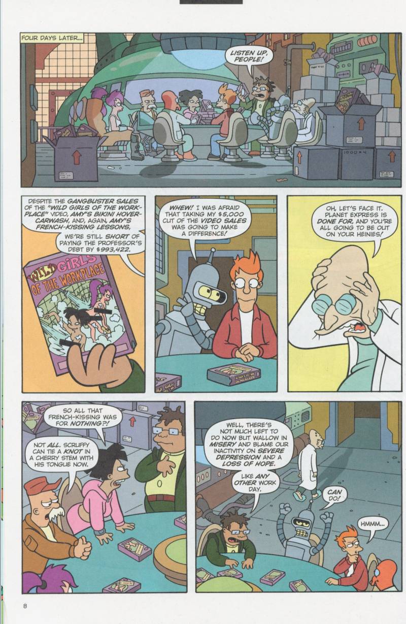 Read online Futurama Comics comic -  Issue #5 - 9