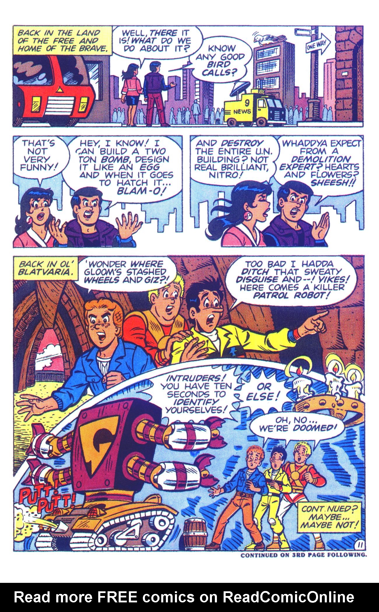 Read online Archie Giant Series Magazine comic -  Issue #599 - 17