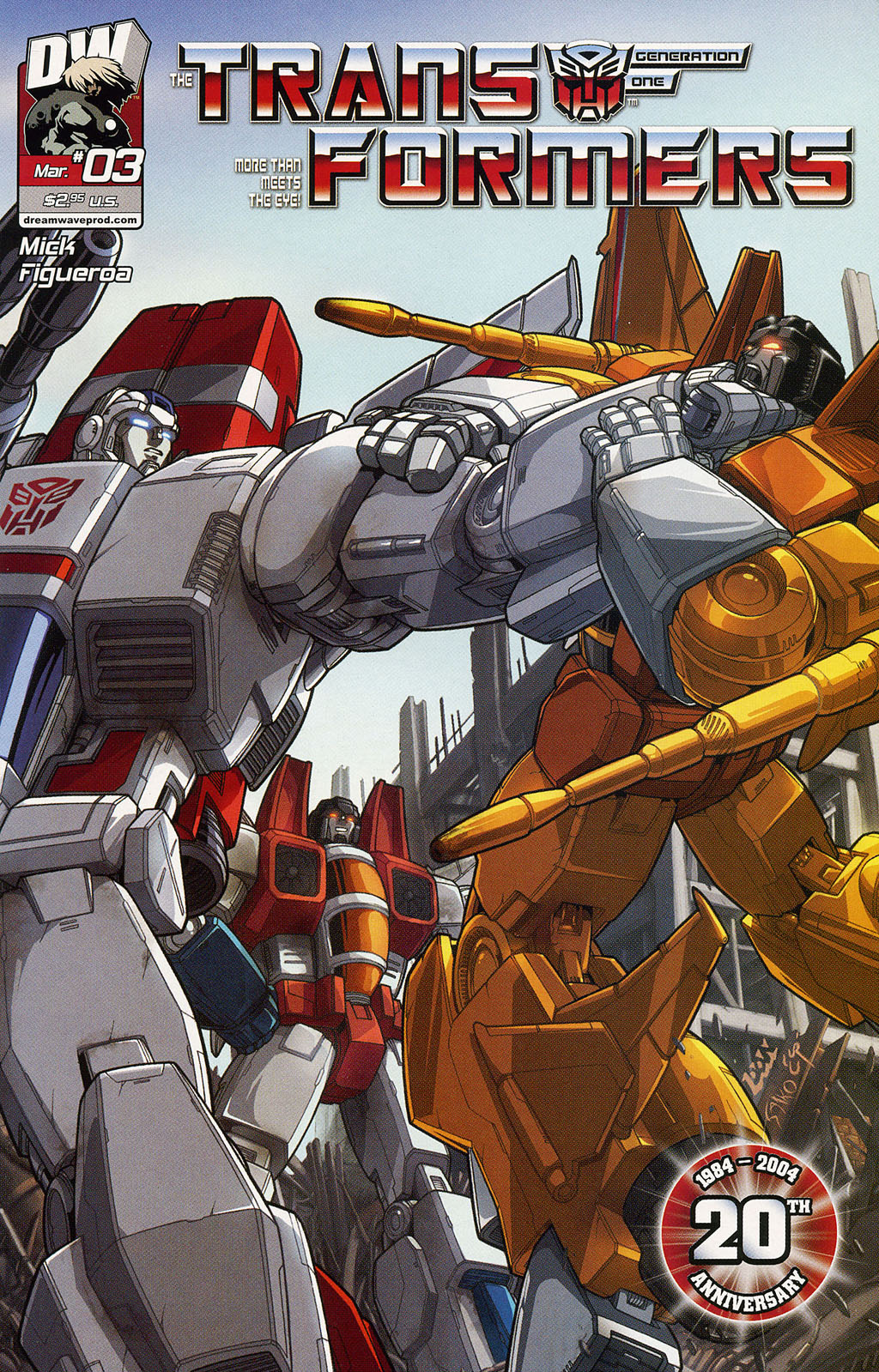 Read online Transformers: Generation 1 (2004) comic -  Issue #3 - 1