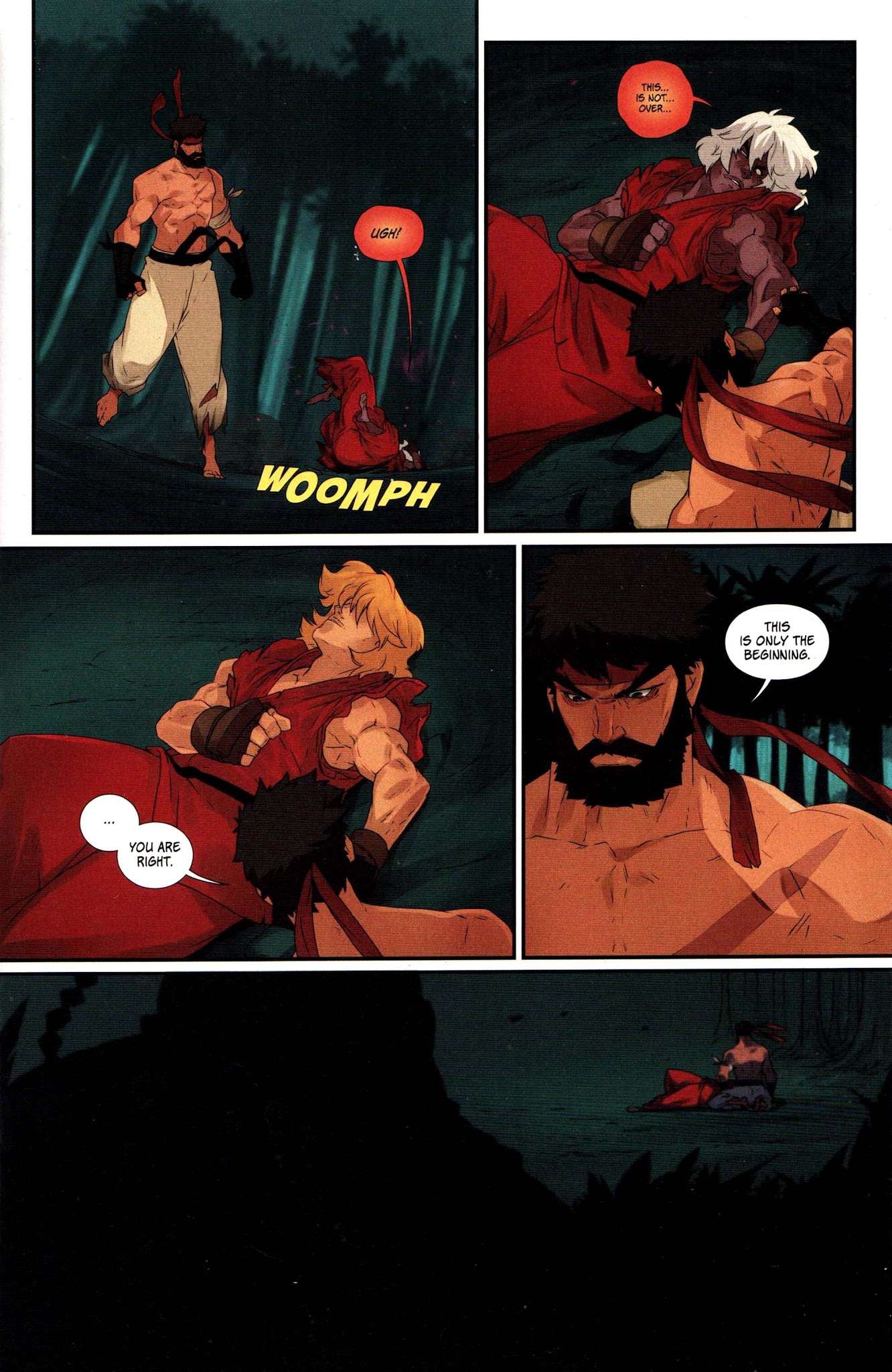 Read online Free Comic Book Day 2018 comic -  Issue # Ultra Street Fighter II - 9