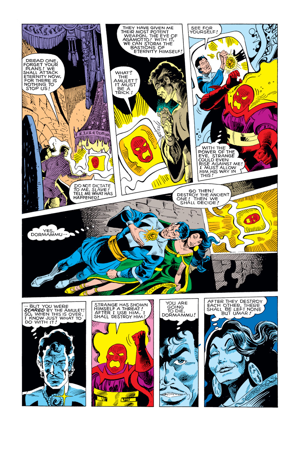 Read online What If? (1977) comic -  Issue #18 - Dr. Strange were a disciple of Dormammu - 28
