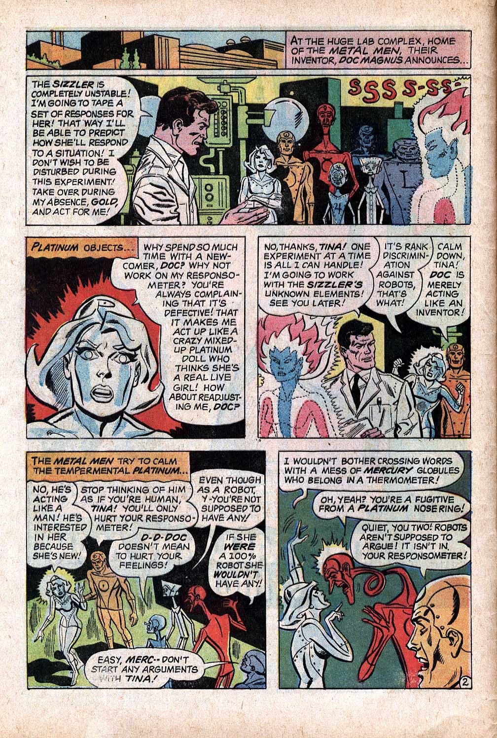 Metal Men (1963) Issue #24 #24 - English 4