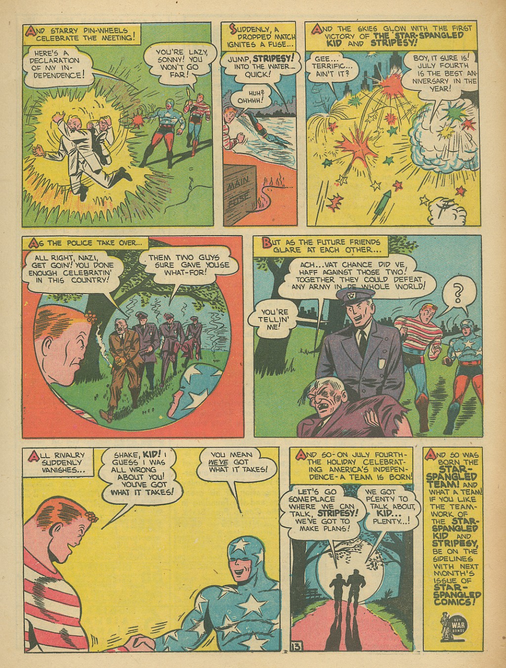 Read online Star Spangled Comics comic -  Issue #18 - 30
