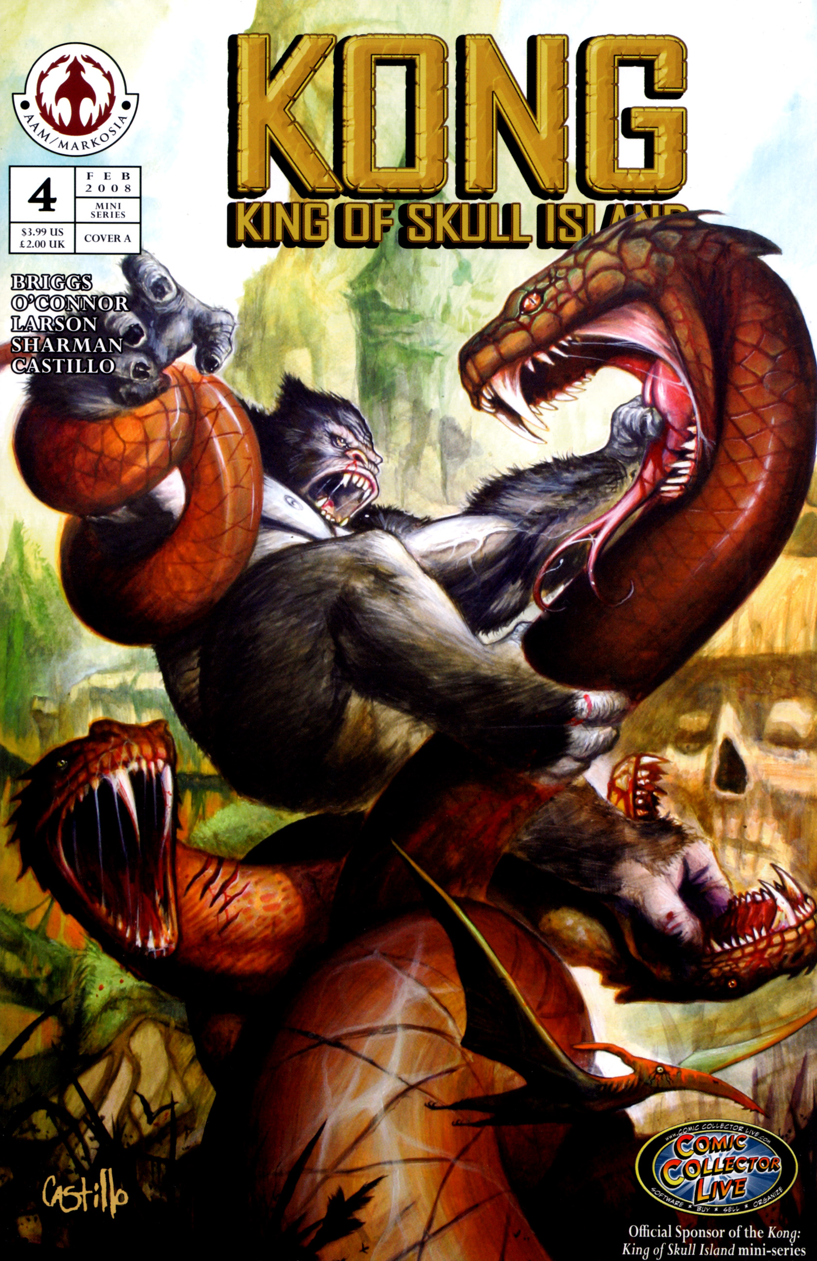 Read online Kong: King Of Skull Island comic -  Issue #4 - 1