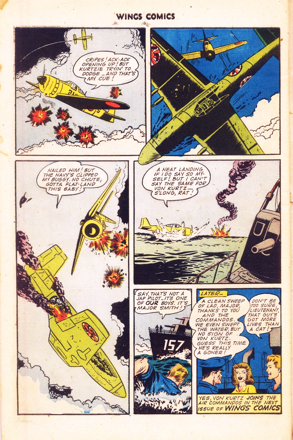 Read online Wings Comics comic -  Issue #56 - 52