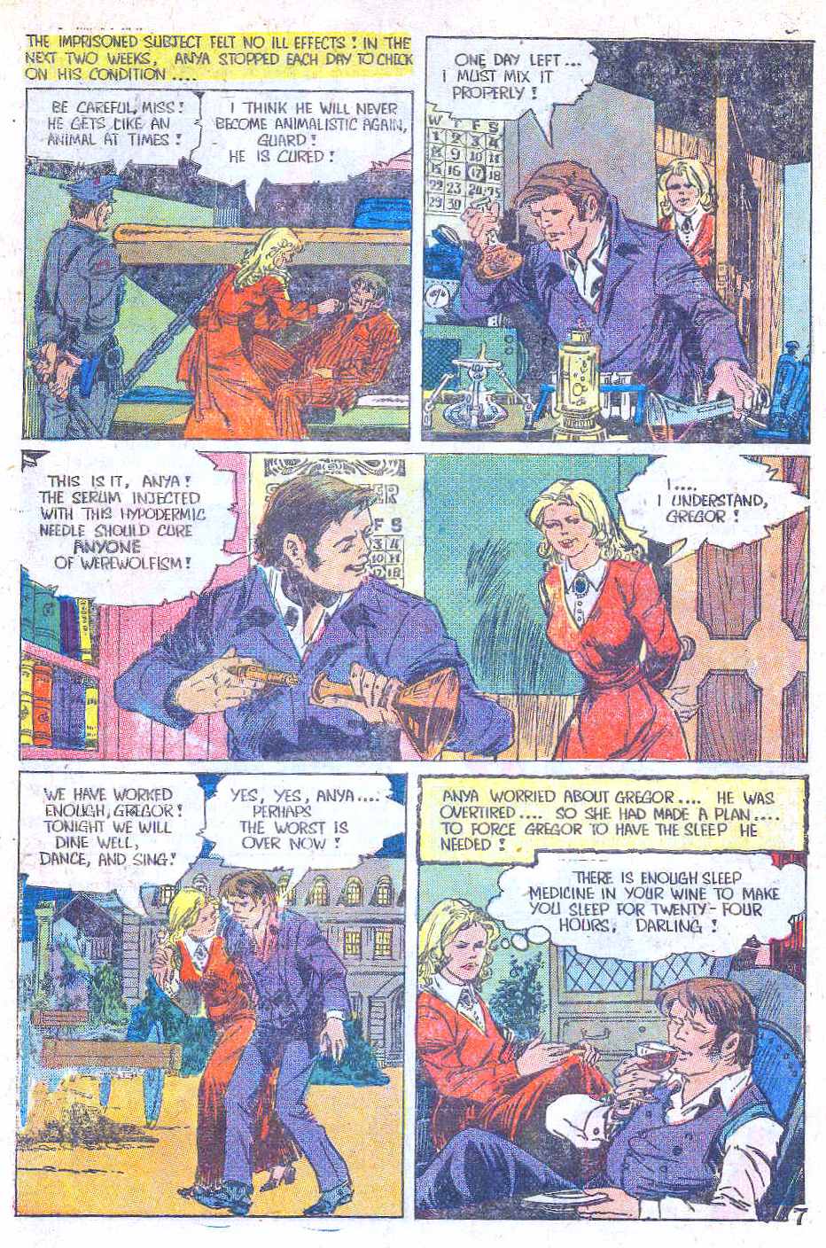 Read online Haunted Love (1973) comic -  Issue #9 - 10