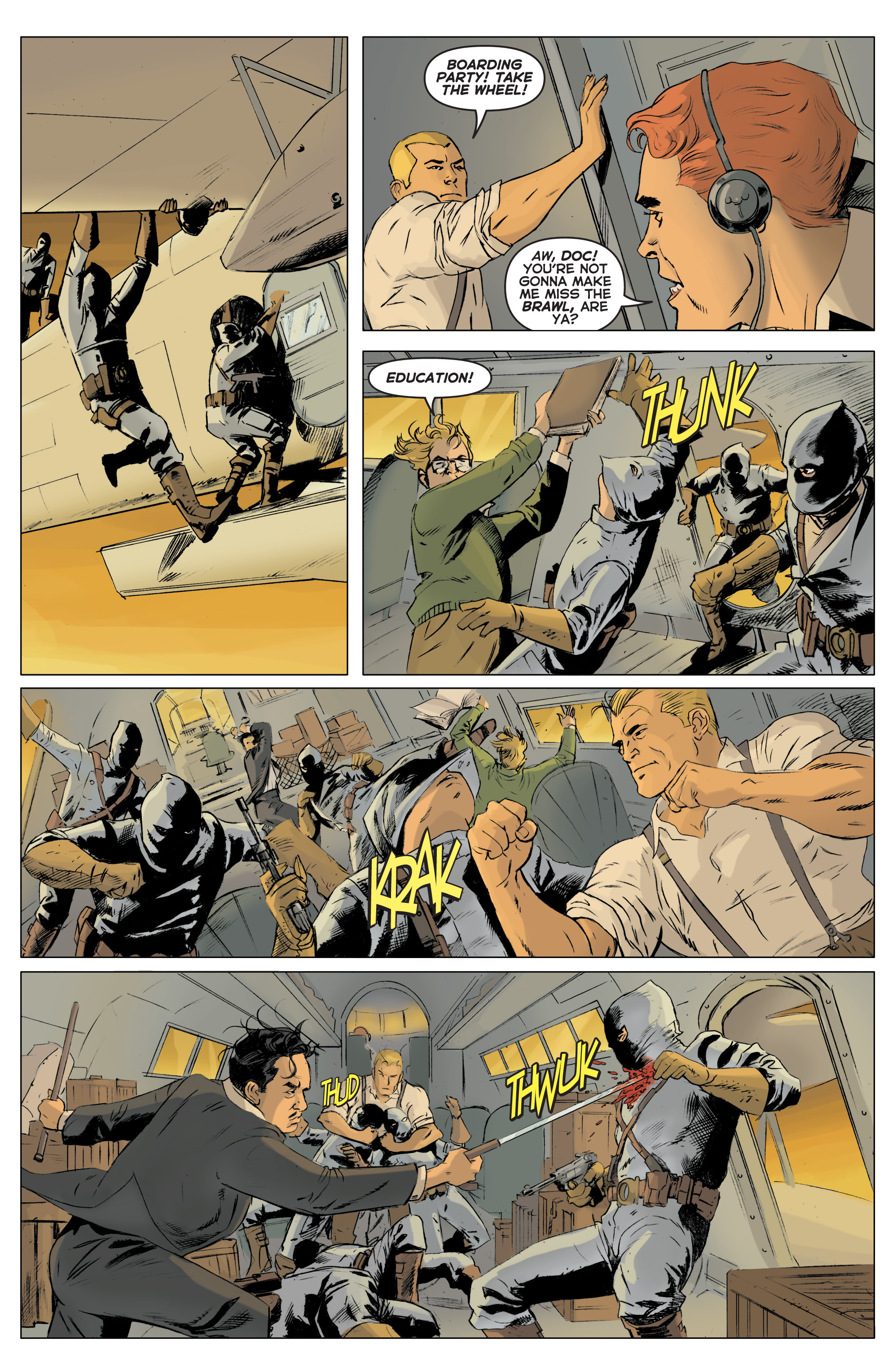 Read online Doc Savage: Ring Of Fire comic -  Issue #1 - 20