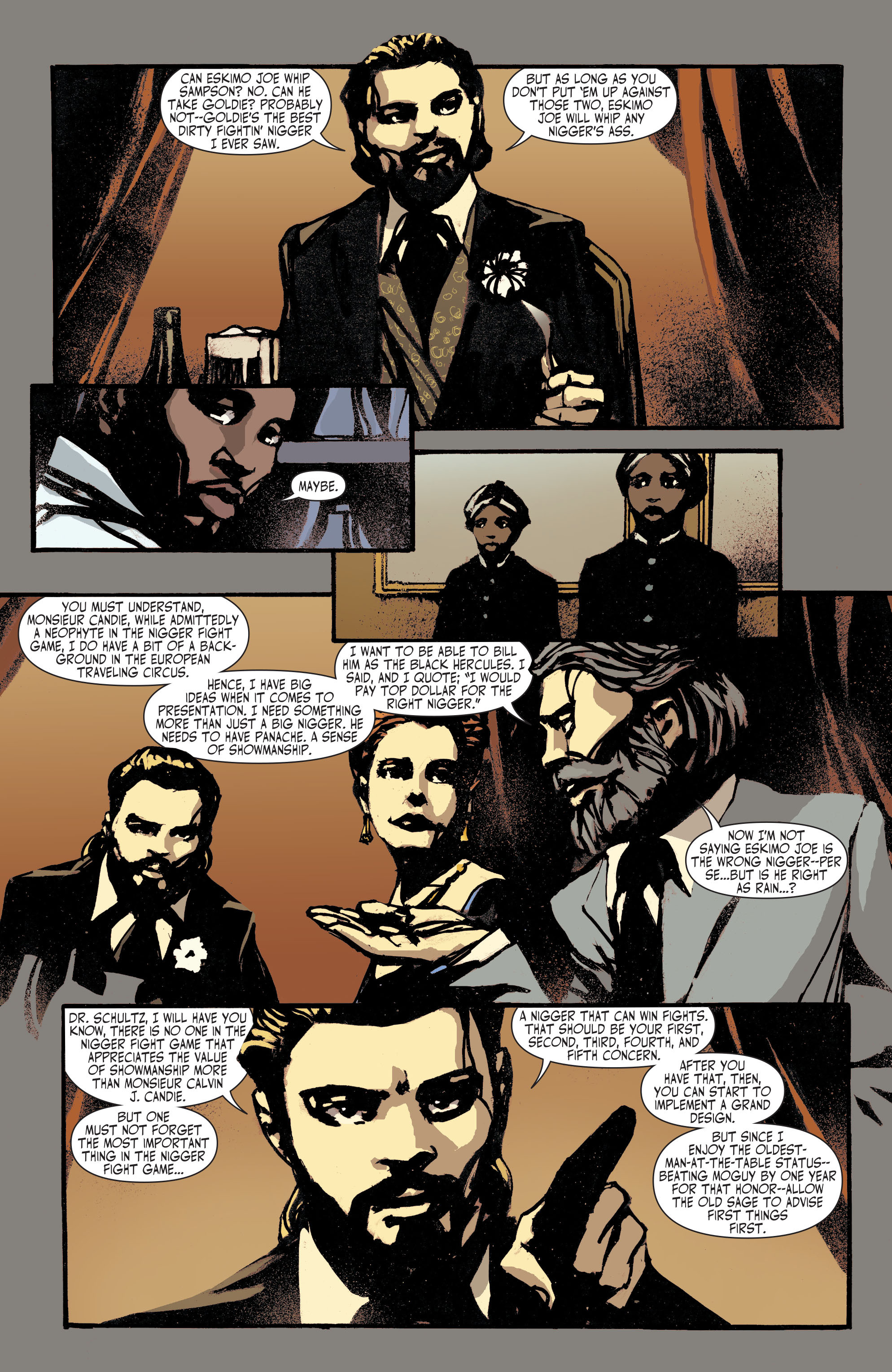 Read online Django Unchained comic -  Issue #5 - 34