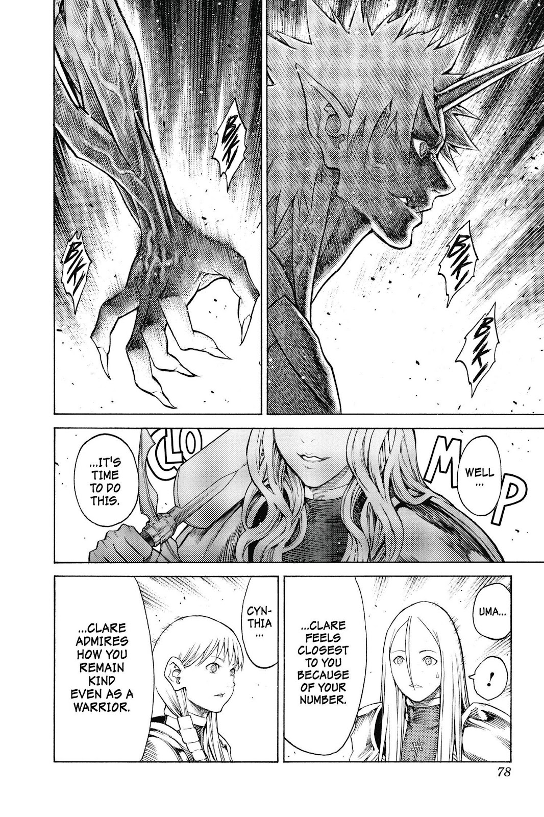 Claymore issue 27 - Page 72