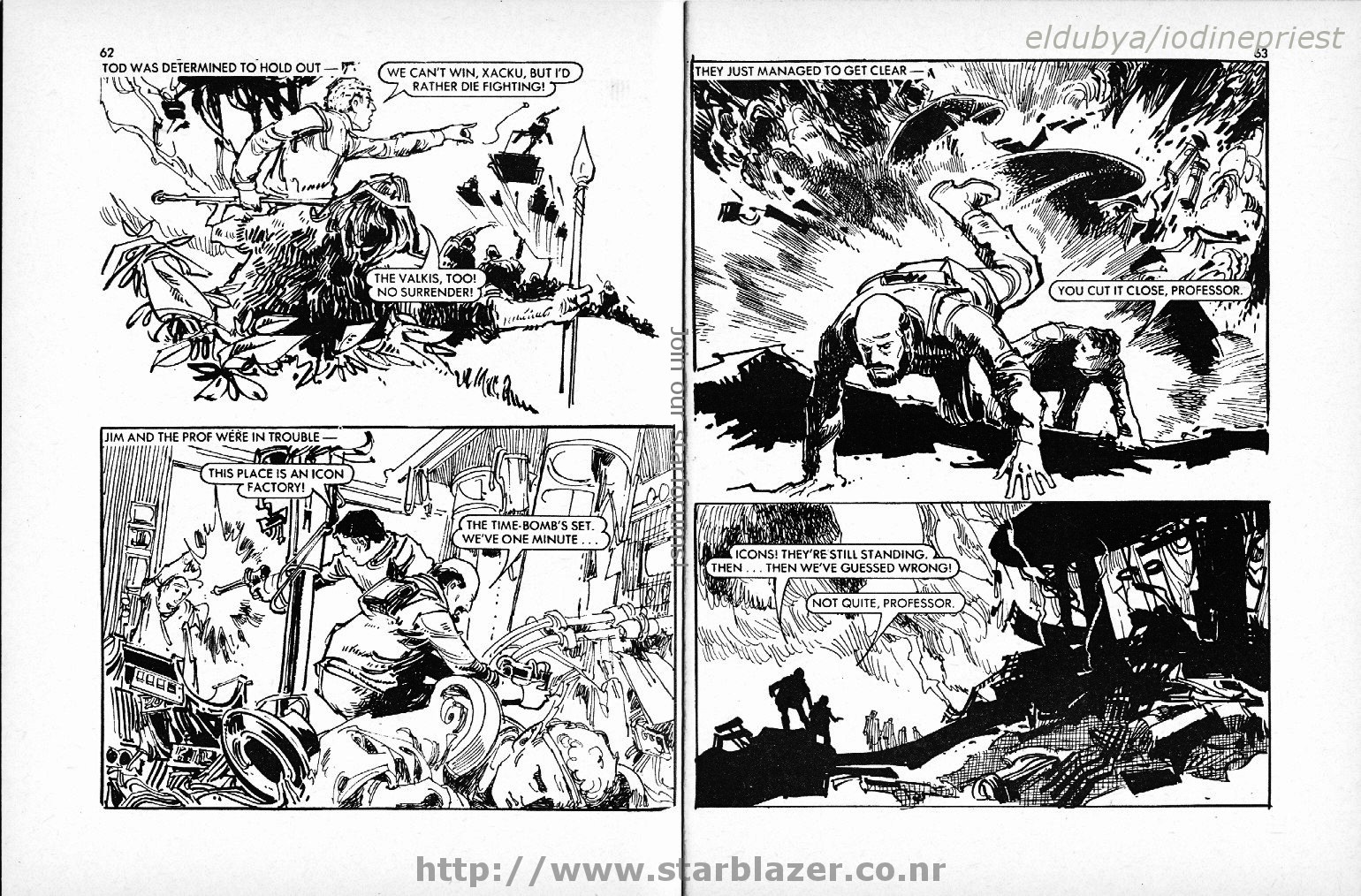 Read online Starblazer comic -  Issue #129 - 33
