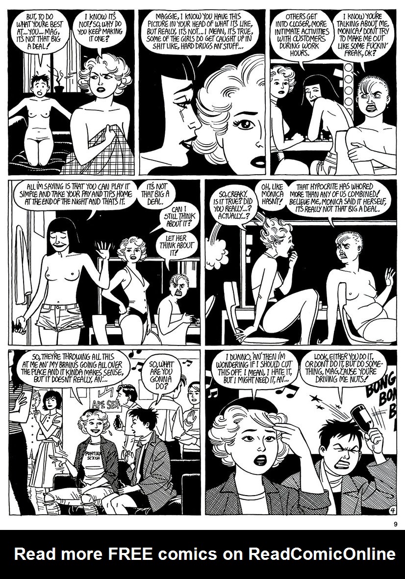 Read online Love and Rockets (1982) comic -  Issue #46 - 11