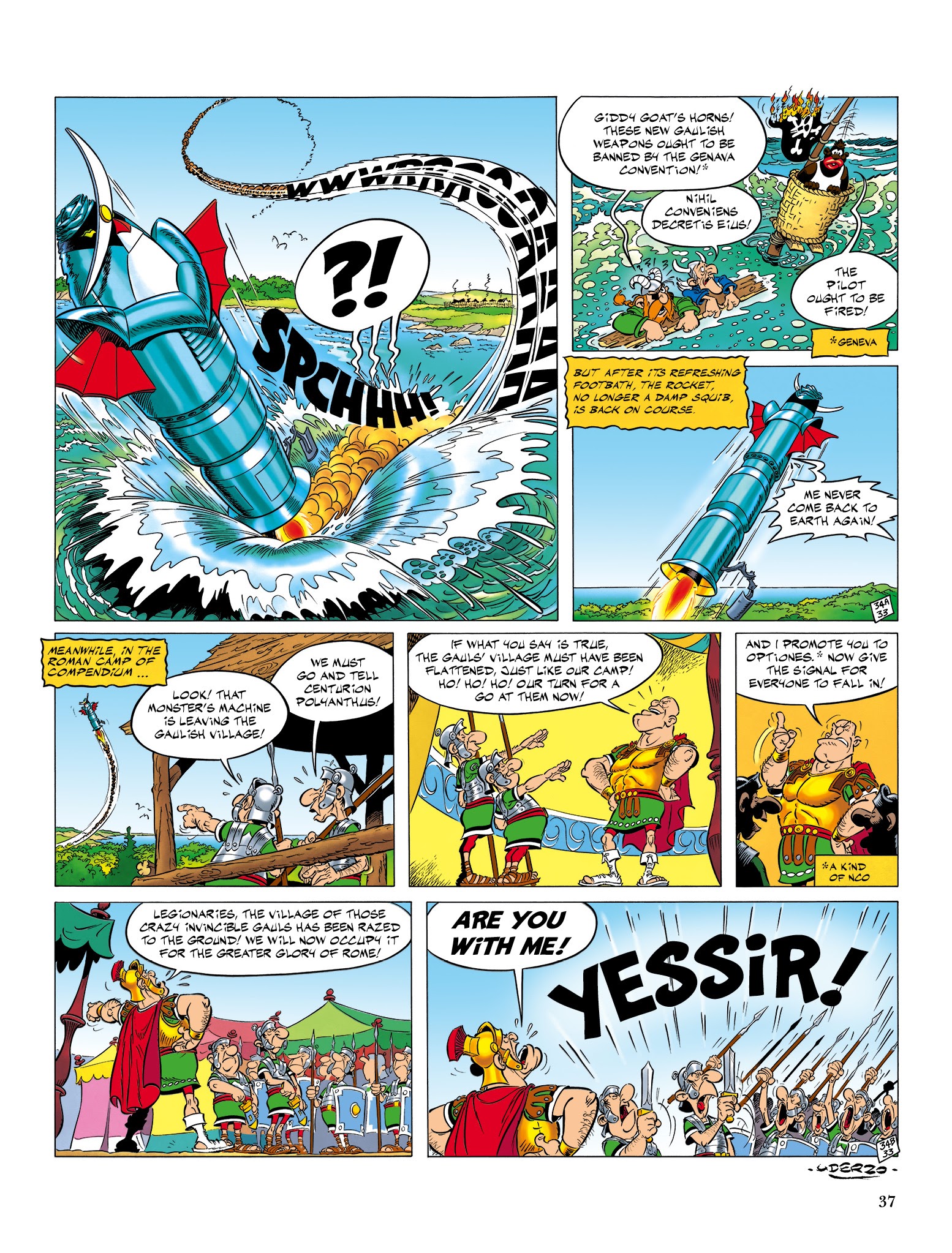Read online Asterix comic -  Issue #33 - 38