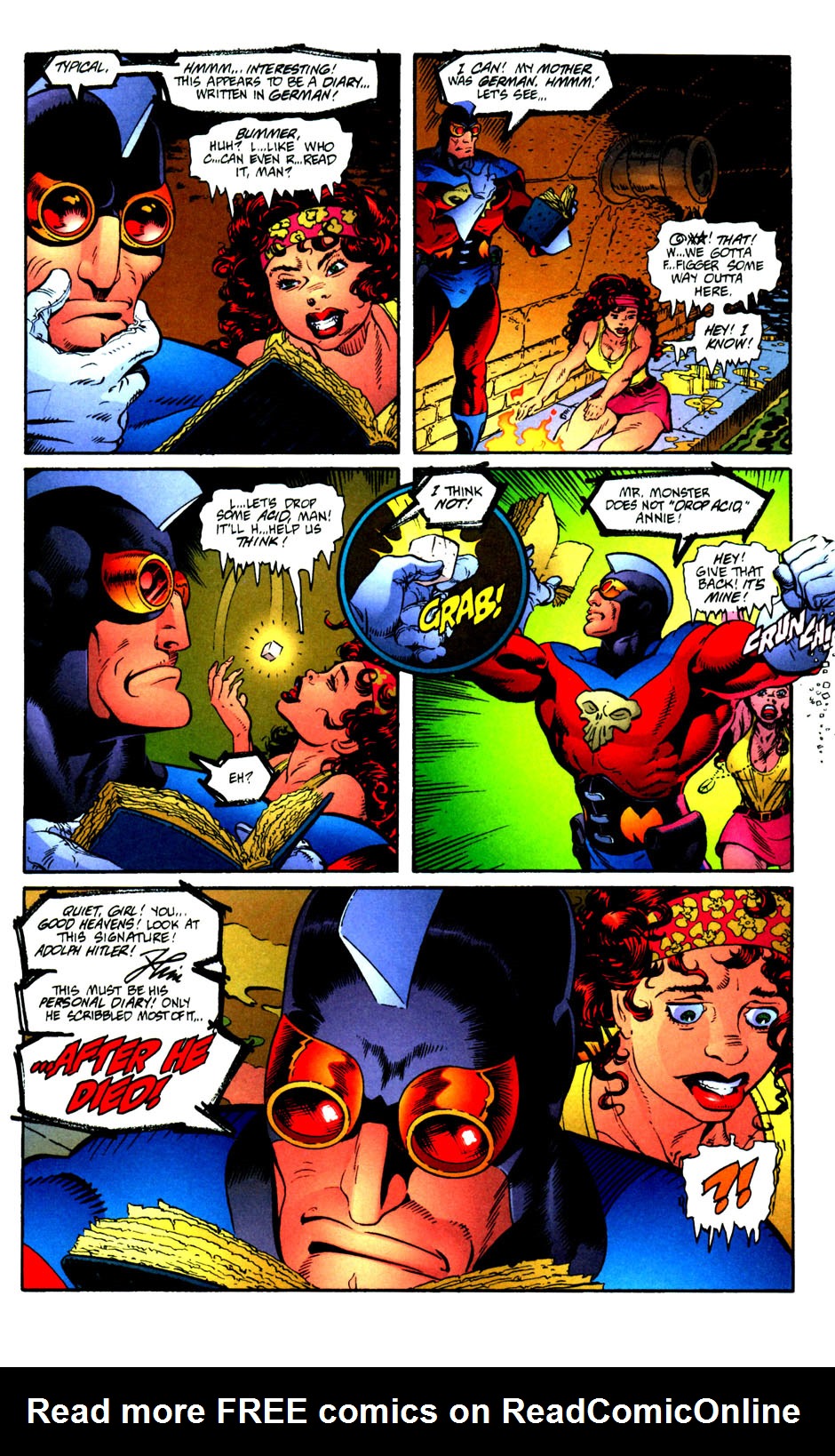 Read online Mr. Monster: Worlds War Two comic -  Issue # Full - 31