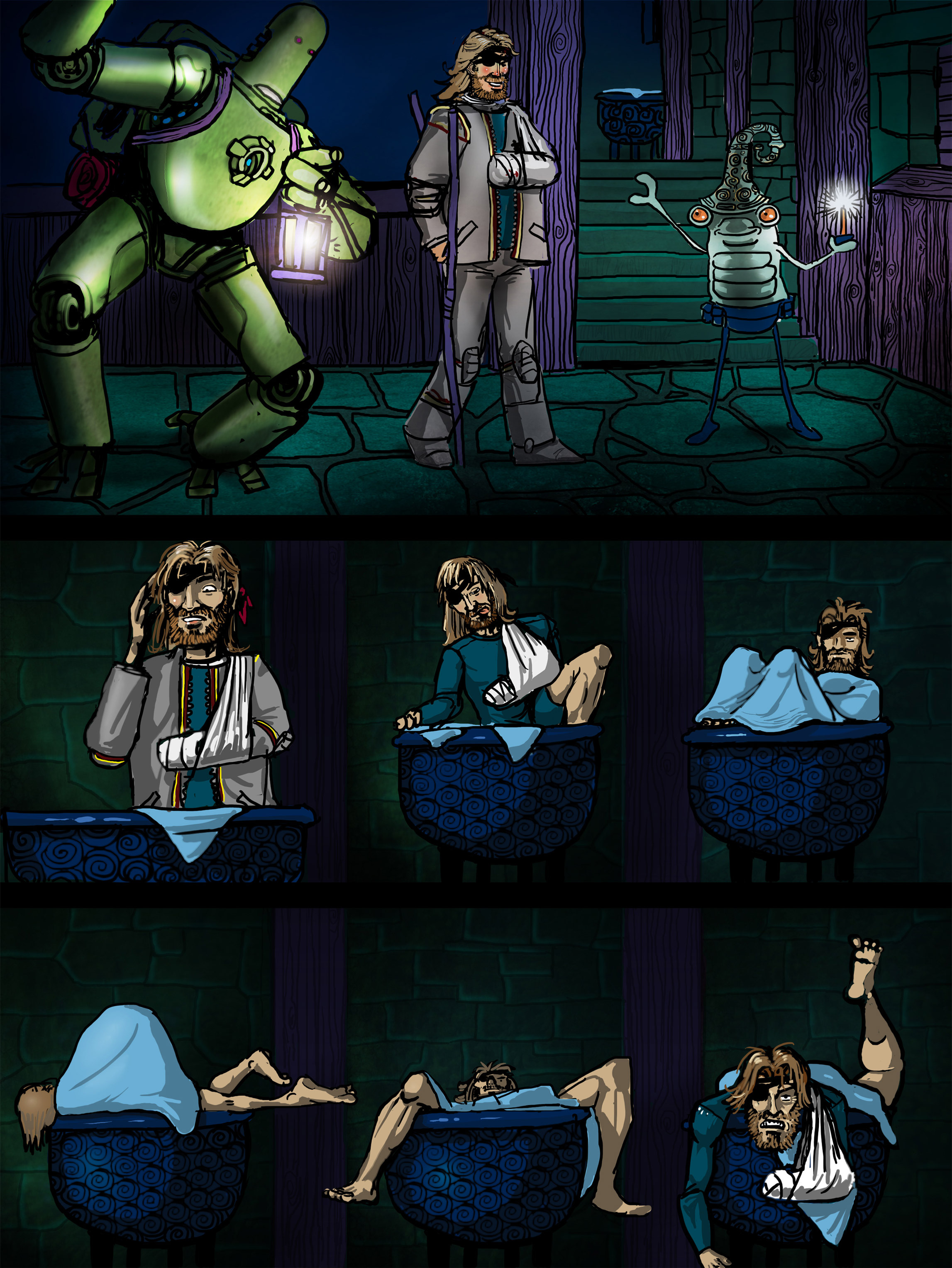 Read online Days on Dalduin comic -  Issue #1 - 19