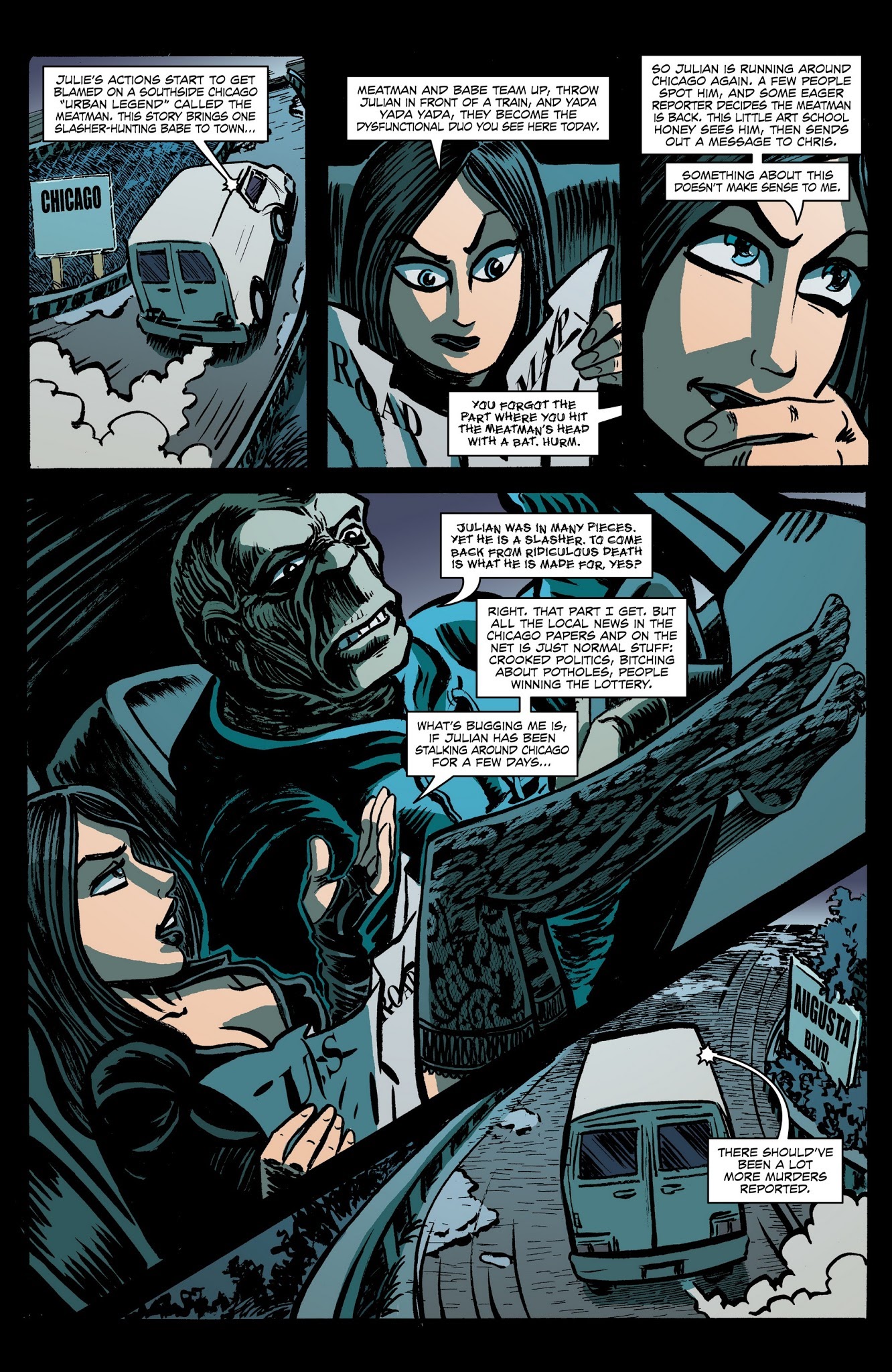 Read online Hack/Slash Omnibus comic -  Issue # TPB 3 (Part 3) - 35