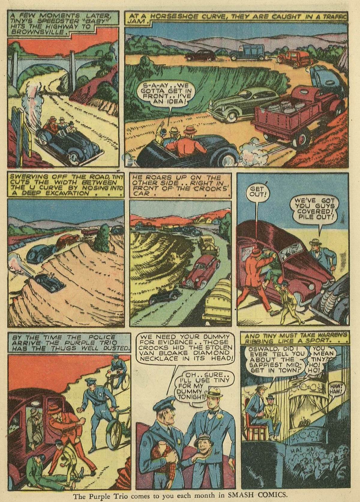 Read online Smash Comics comic -  Issue #28 - 32