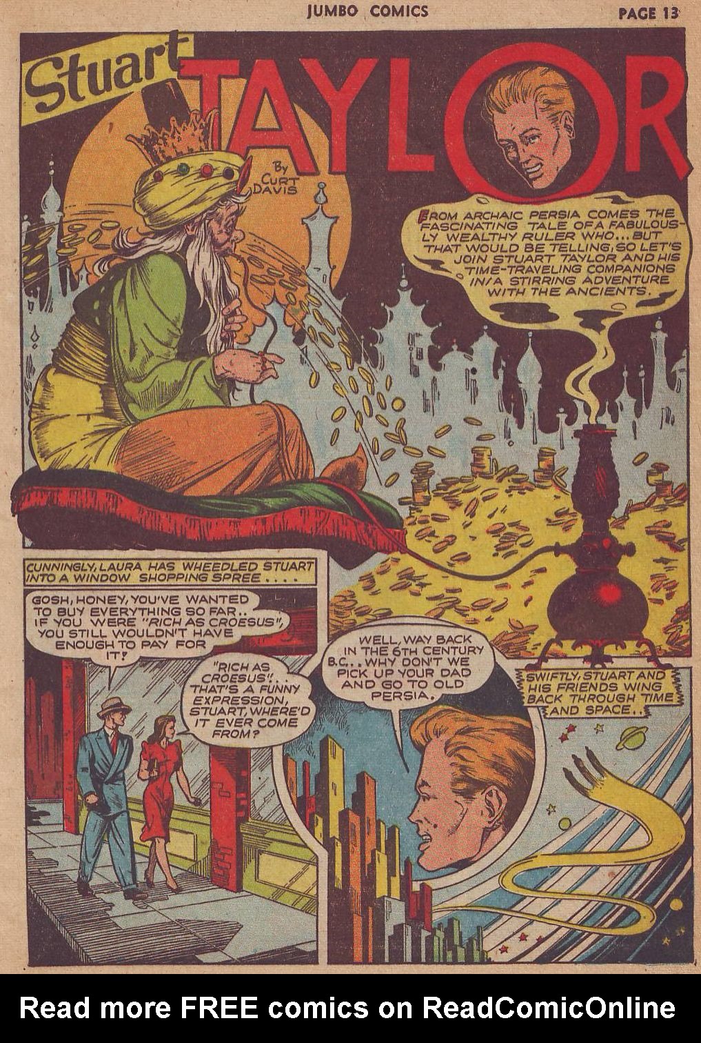 Read online Jumbo Comics comic -  Issue #39 - 14