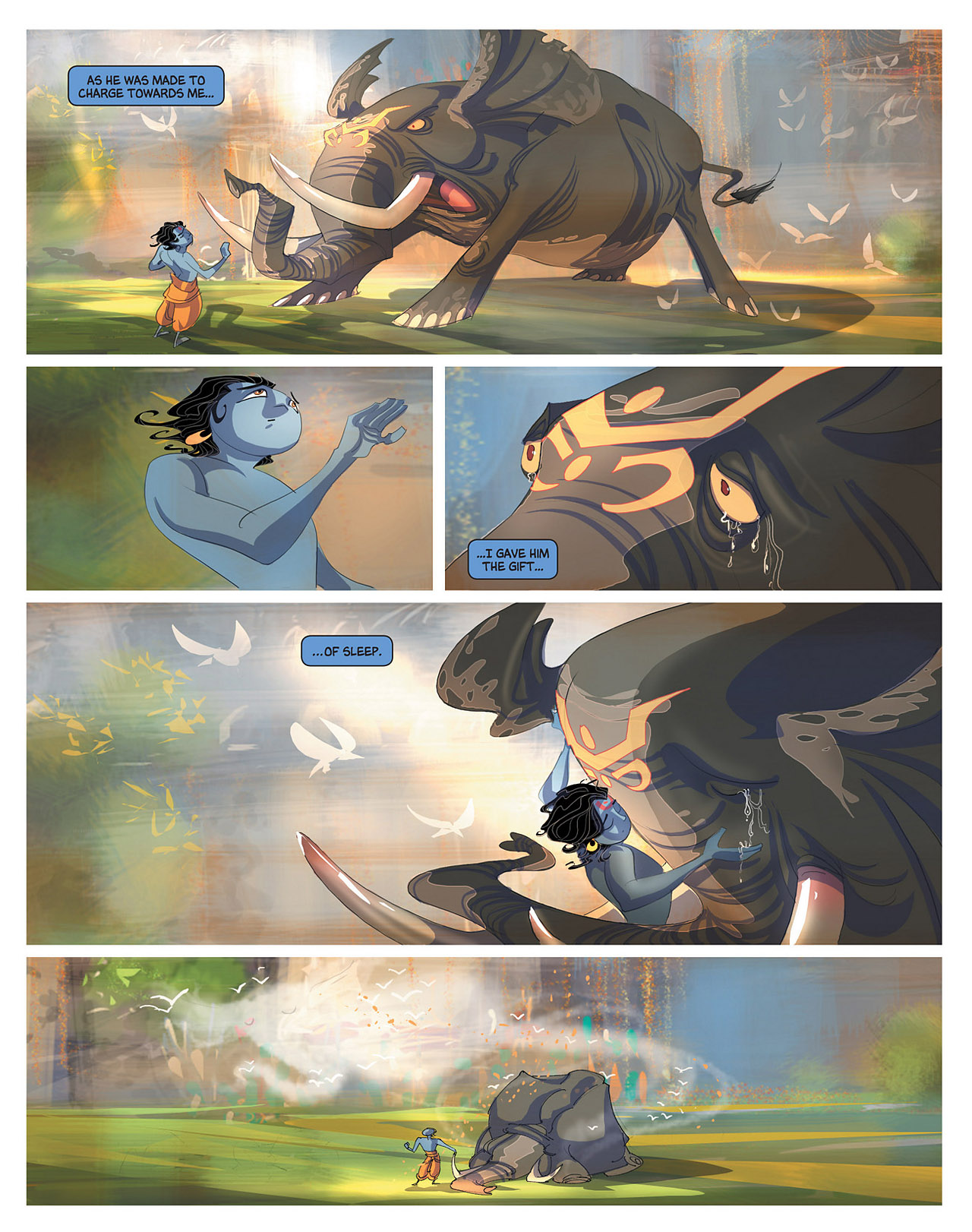 Read online Krishna: A Journey Within comic -  Issue # TPB (Part 1) - 67
