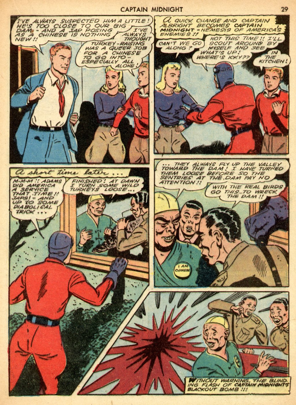 Read online Captain Midnight (1942) comic -  Issue #3 - 29