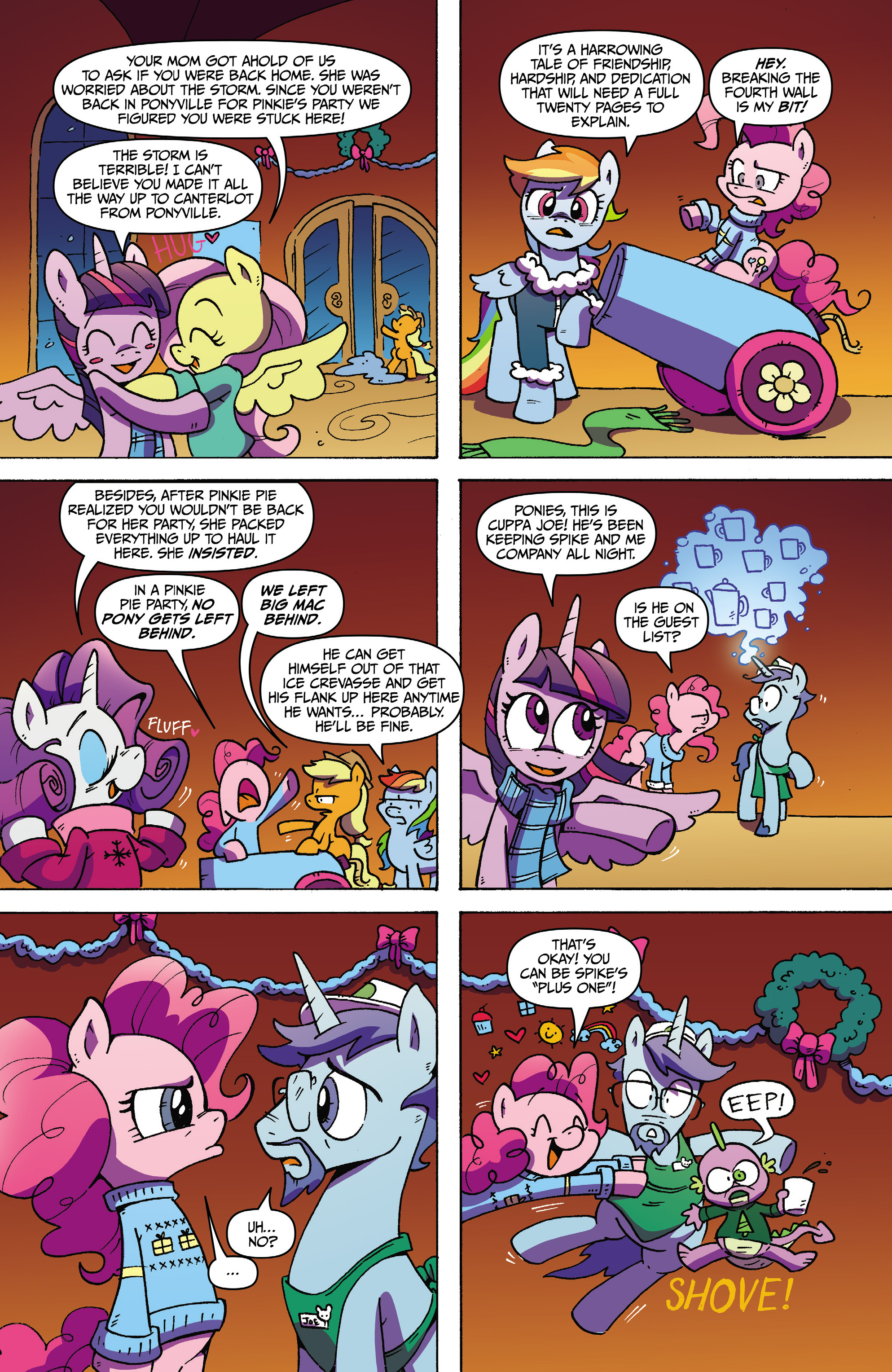 Read online My Little Pony Holiday Special comic -  Issue # Full - 21