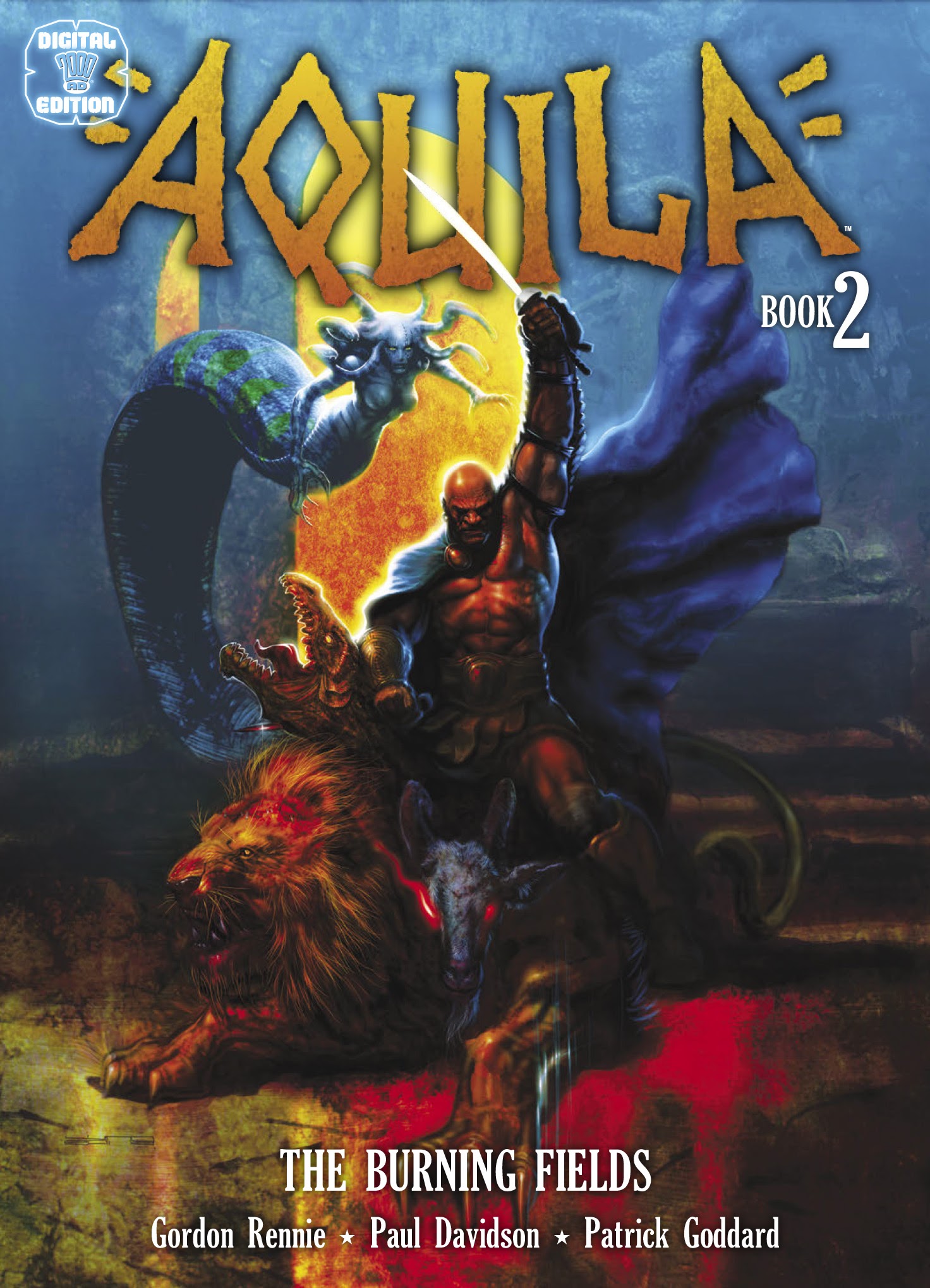 Read online Aquila: The Burning Fields comic -  Issue # TPB - 1