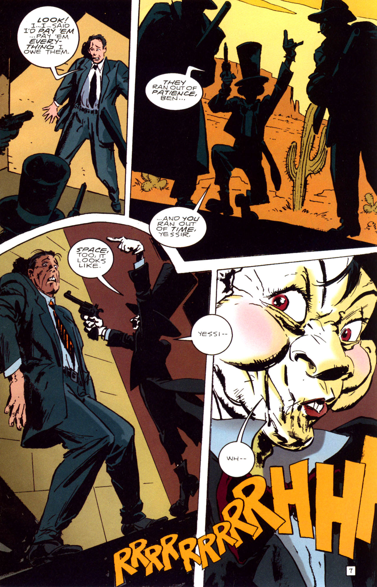 Read online Vigilante: City Lights, Prairie Justice comic -  Issue #4 - 8