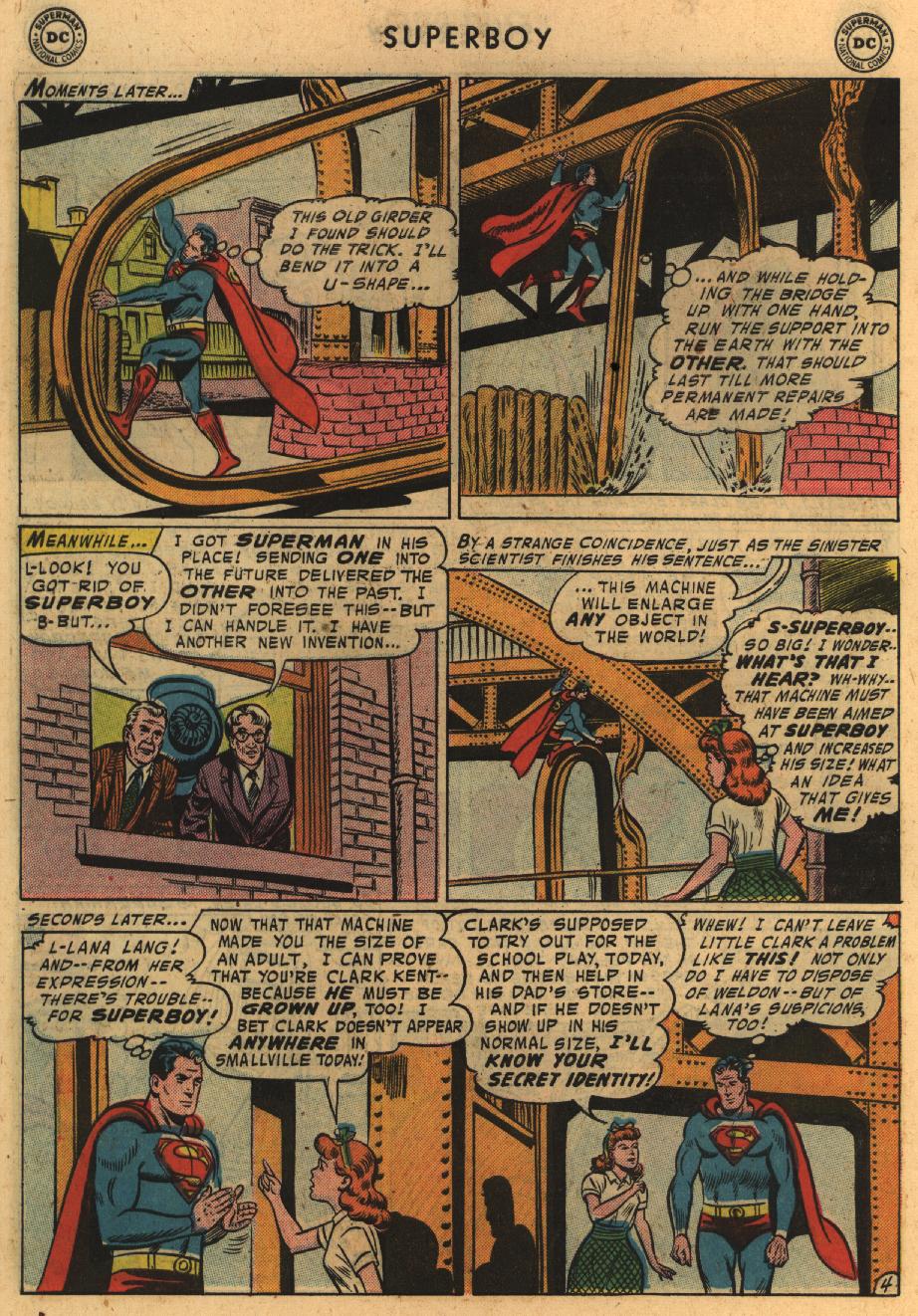 Read online Superboy (1949) comic -  Issue #53 - 26