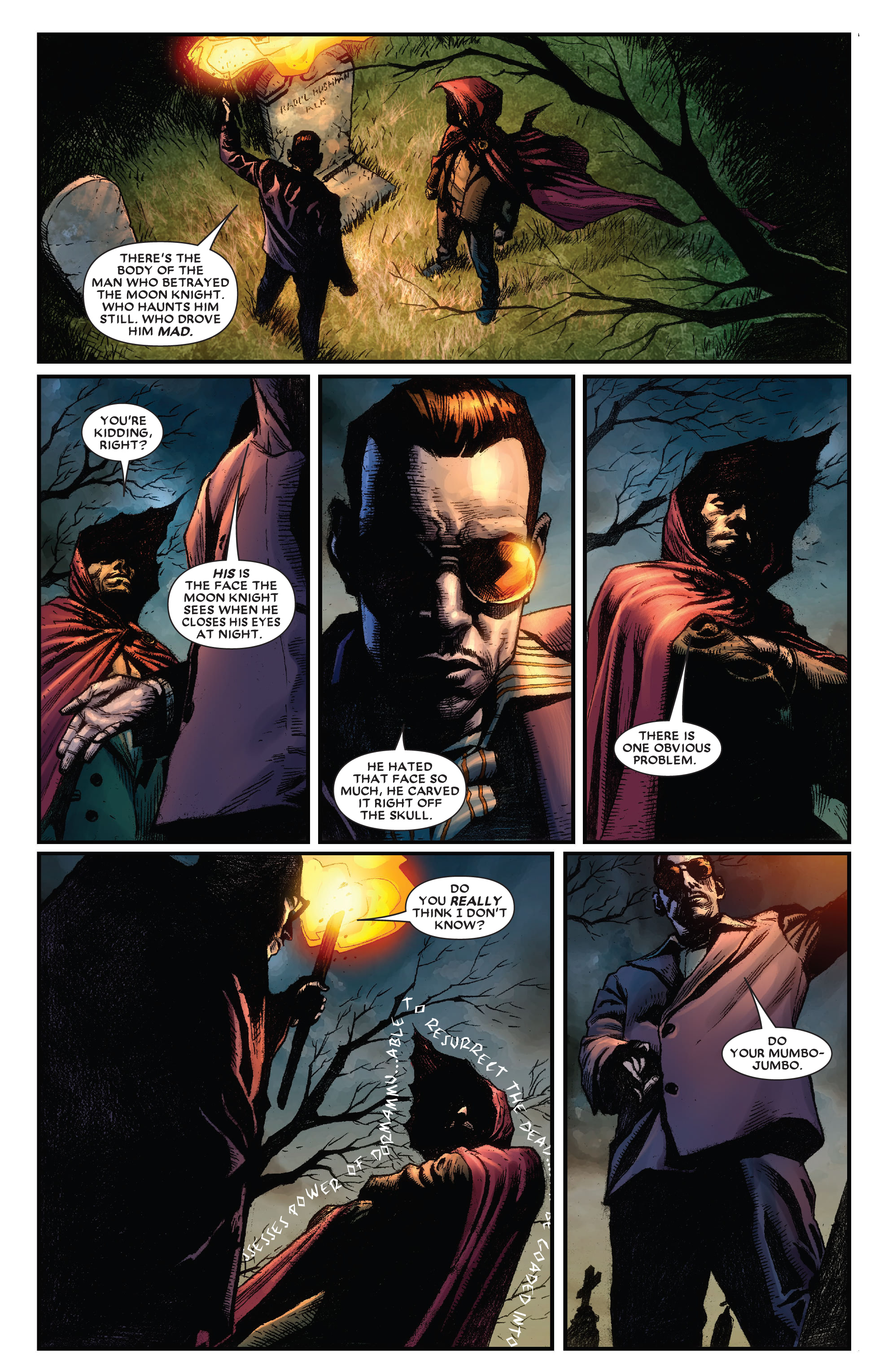 Read online Moon Knight by Huston, Benson & Hurwitz Omnibus comic -  Issue # TPB (Part 9) - 47