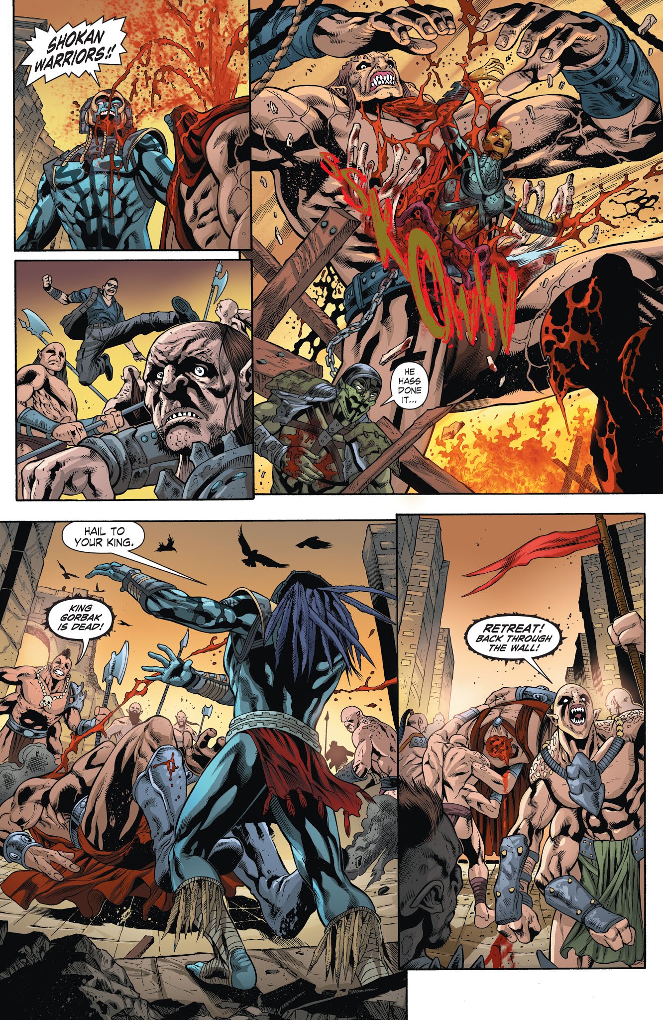 Read online Mortal Kombat X [I] comic -  Issue # _TPB 2 - 61