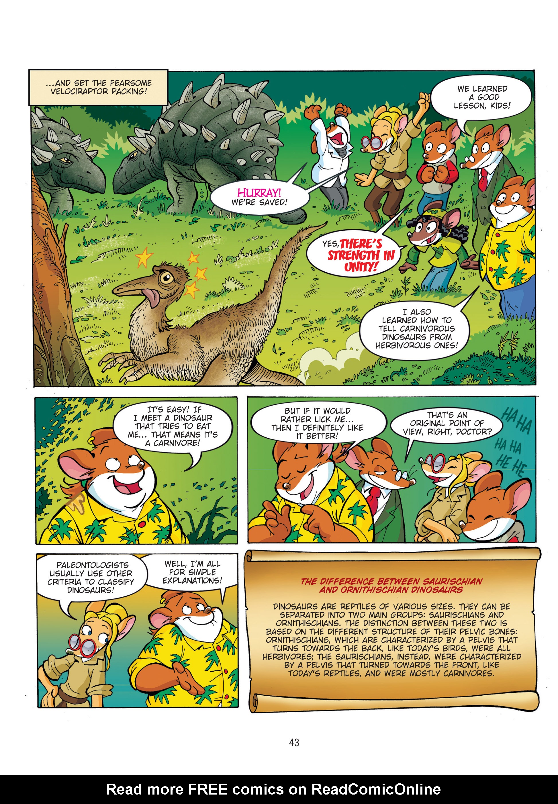 Read online Geronimo Stilton comic -  Issue # TPB 7 - 43