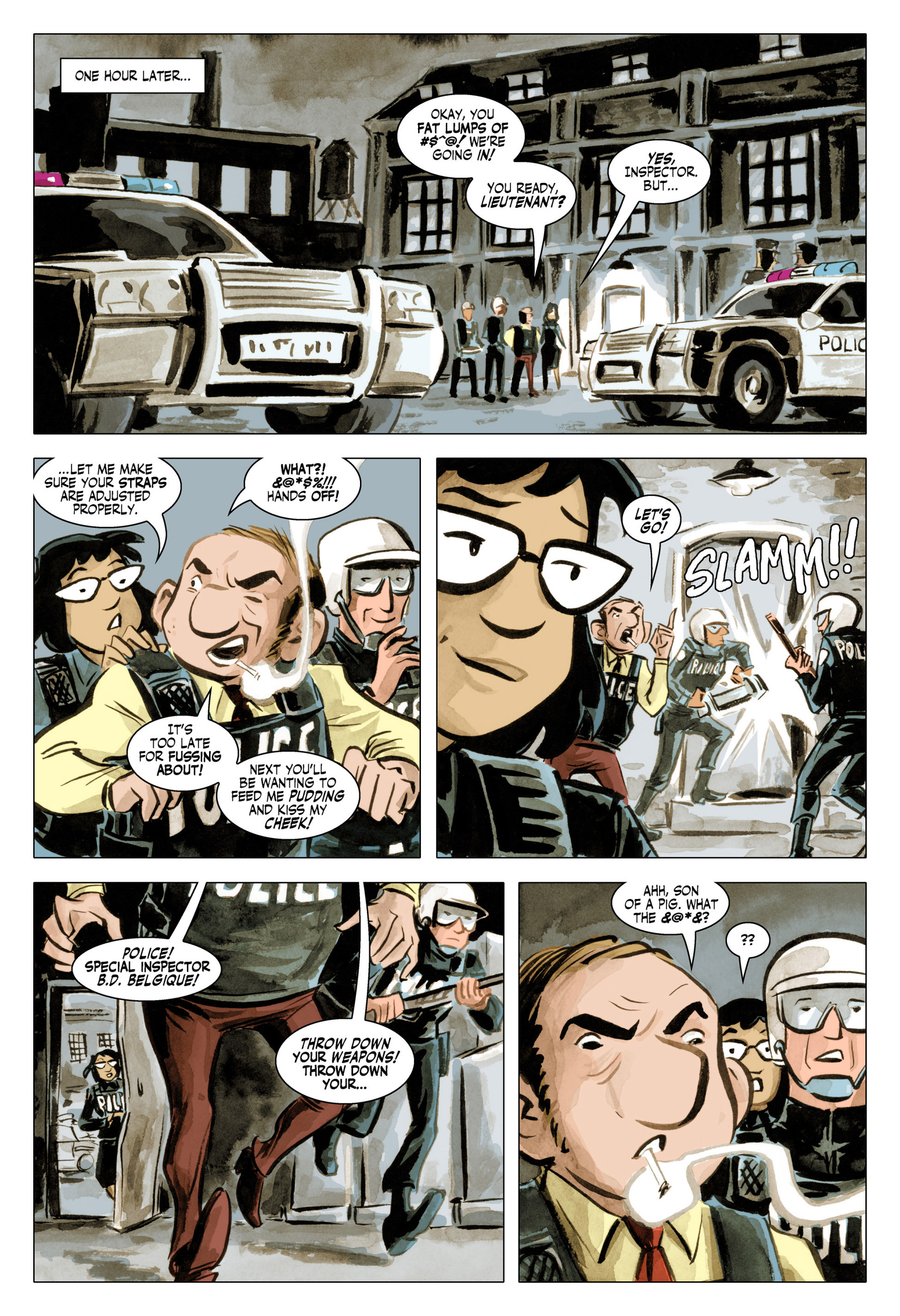 Read online Bandette (2012) comic -  Issue #6 - 15