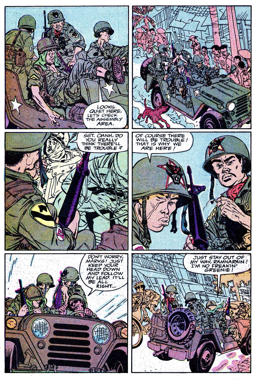 Read online The 'Nam comic -  Issue #10 - 10
