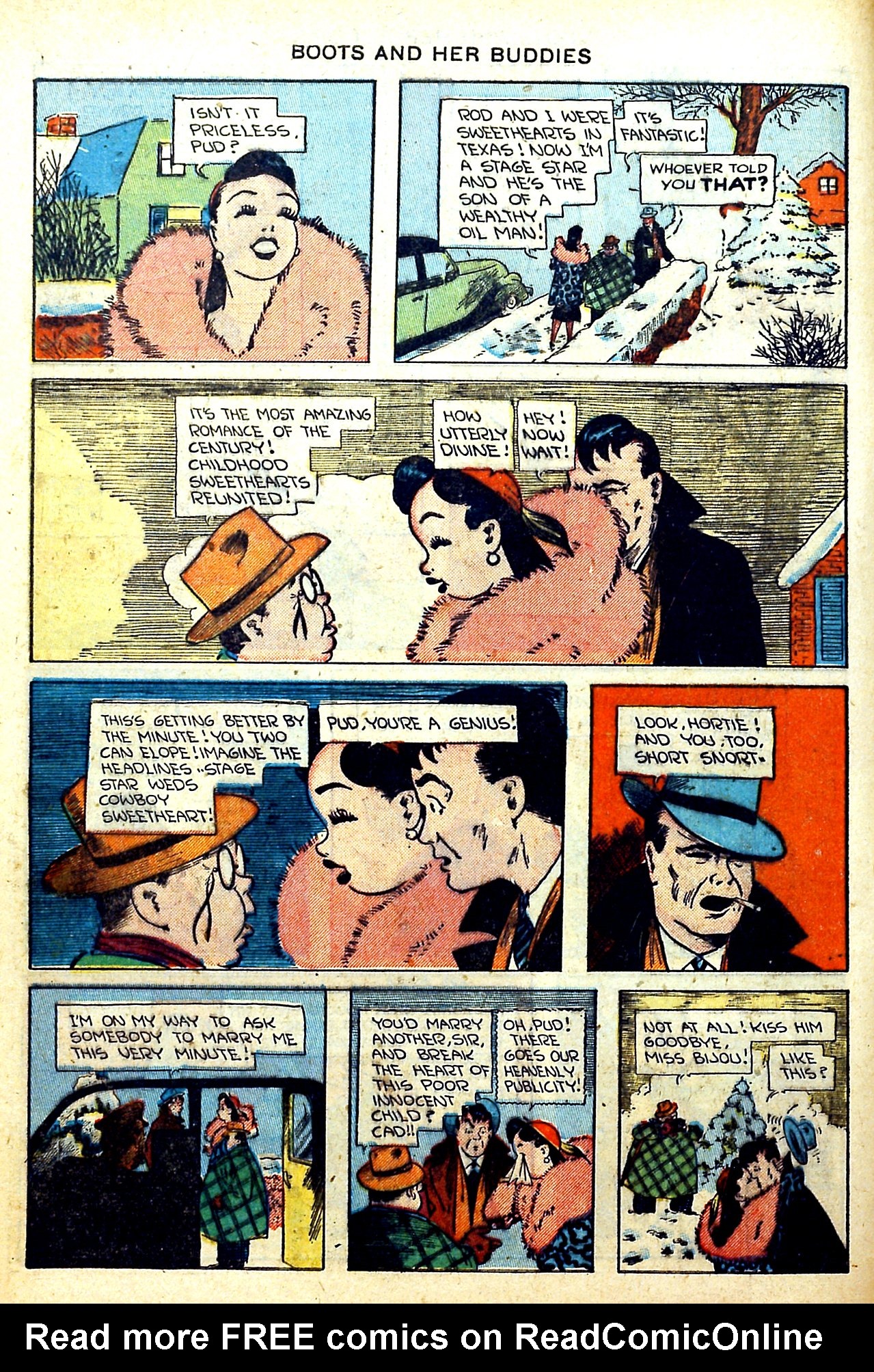 Read online Boots and Her Buddies (1948) comic -  Issue #8 - 8