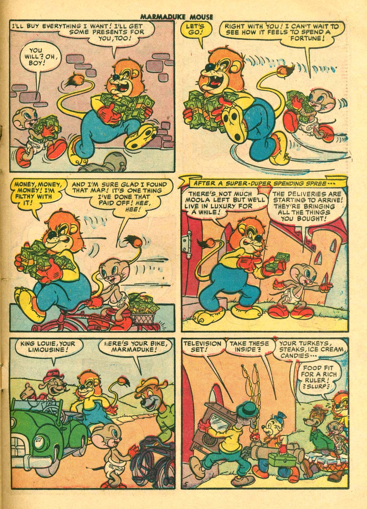 Read online Marmaduke Mouse comic -  Issue #33 - 31