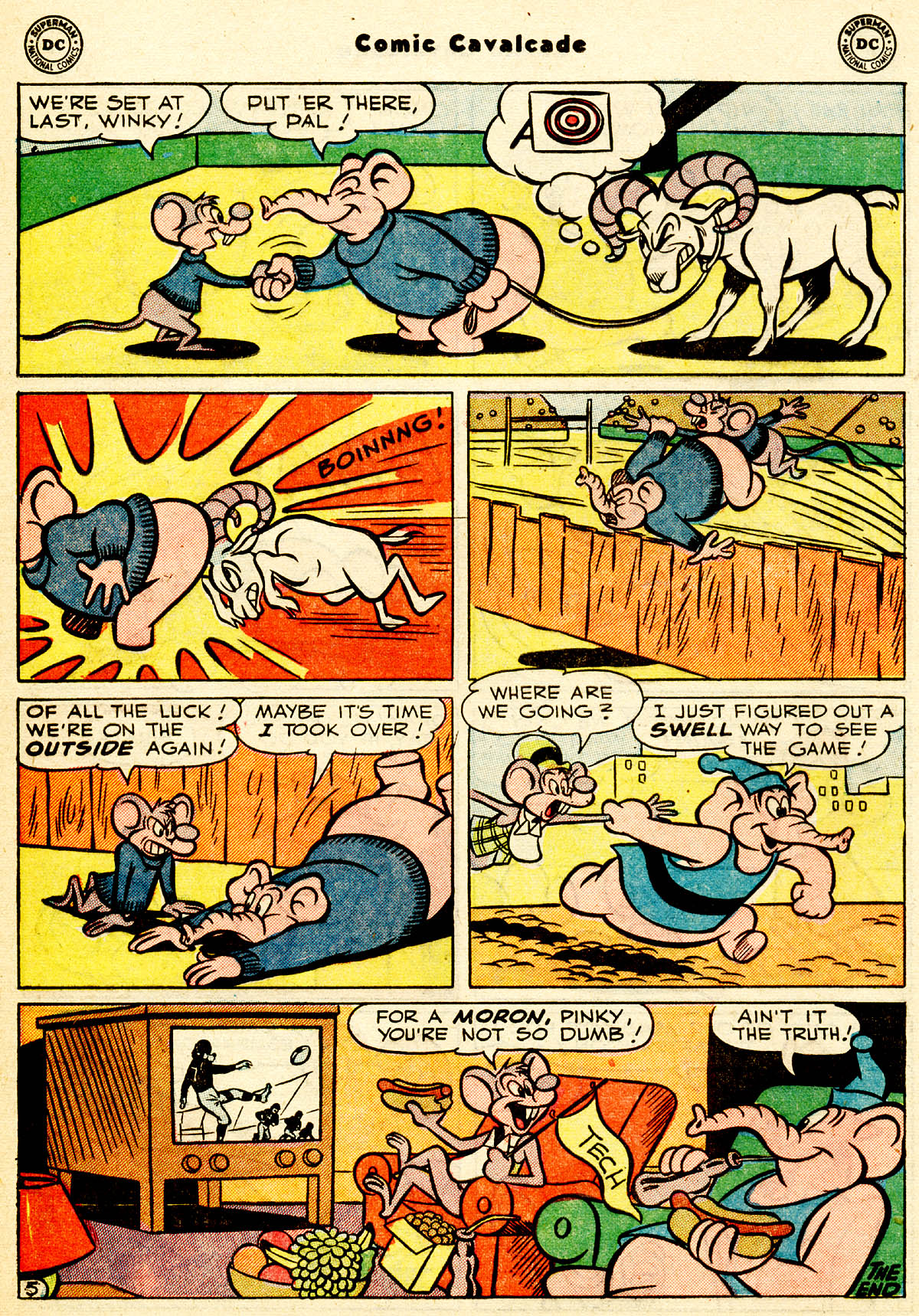 Read online Comic Cavalcade comic -  Issue #50 - 22