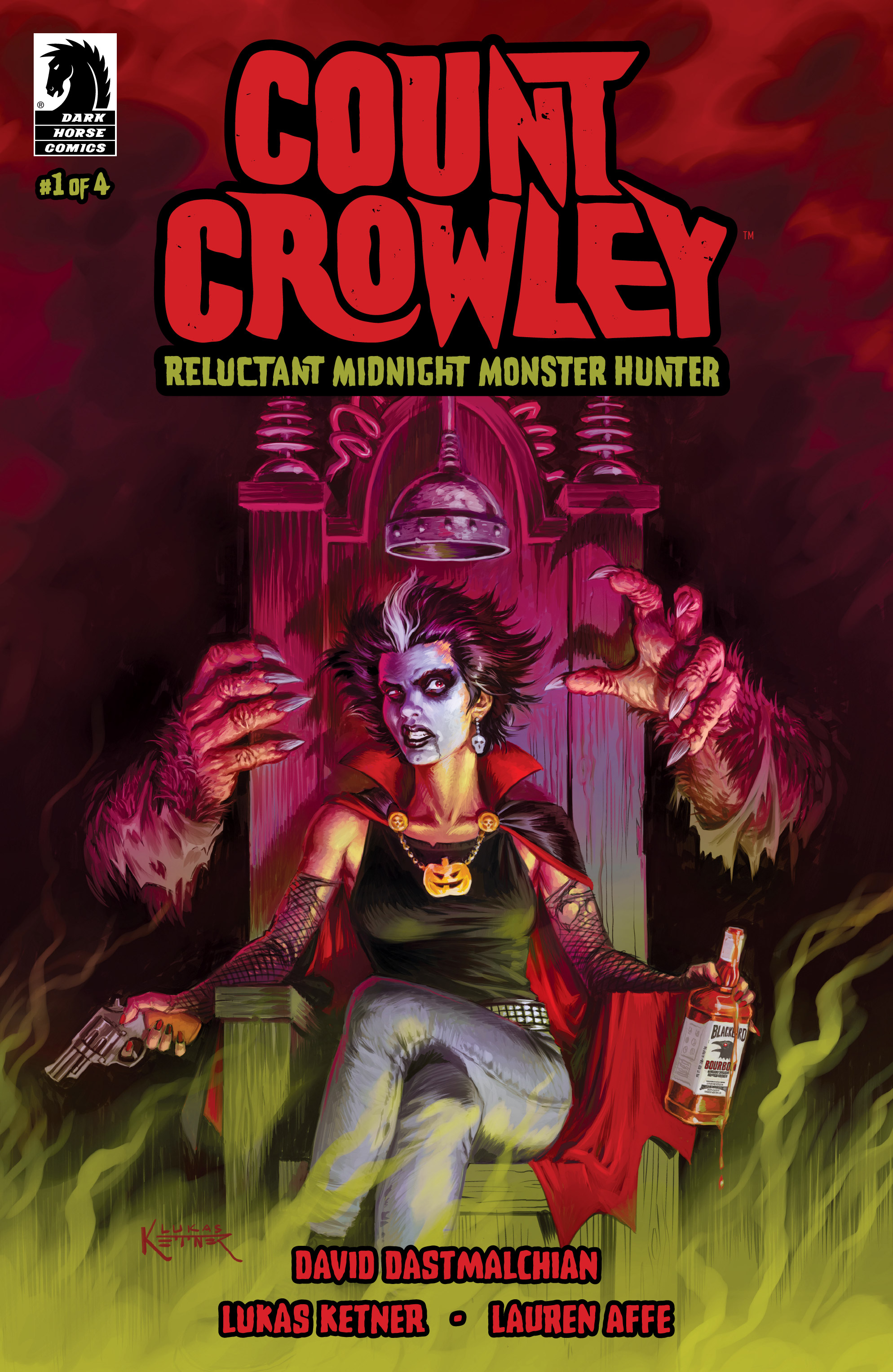 Read online Count Crowley: Reluctant Midnight Monster Hunter comic -  Issue #1 - 1