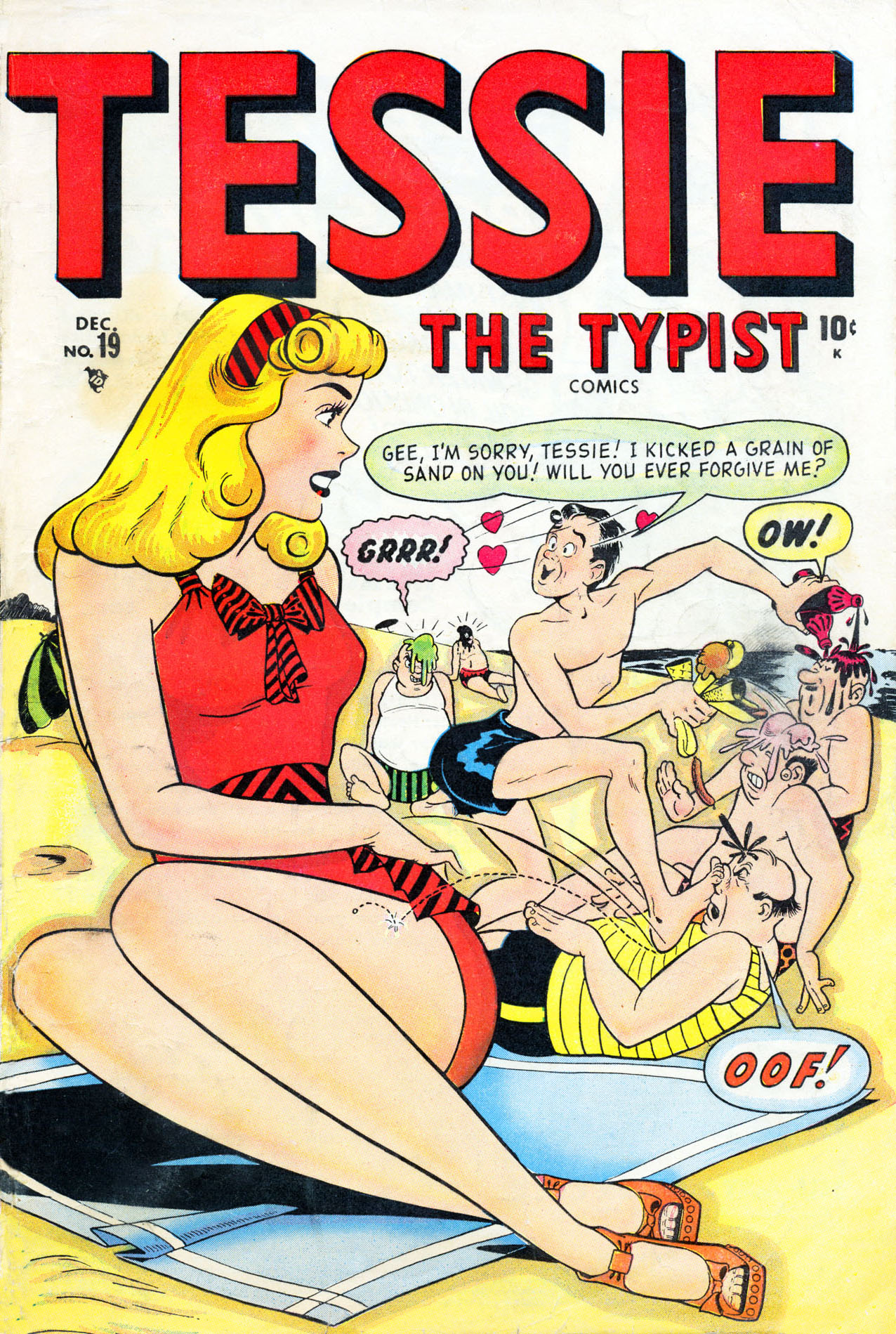Read online Tessie the Typist comic -  Issue #19 - 1